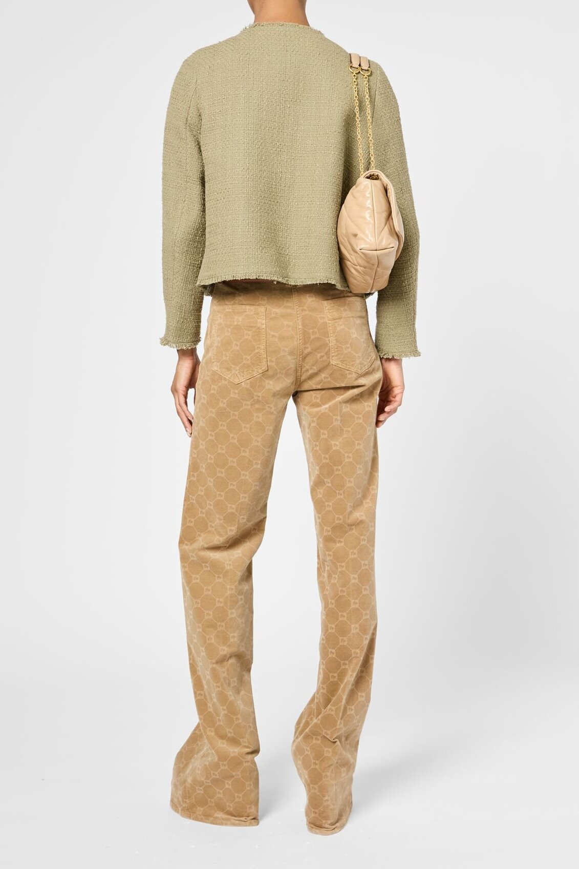 Veste en tweed et boutons dorés - RODINA Faume - seconde main