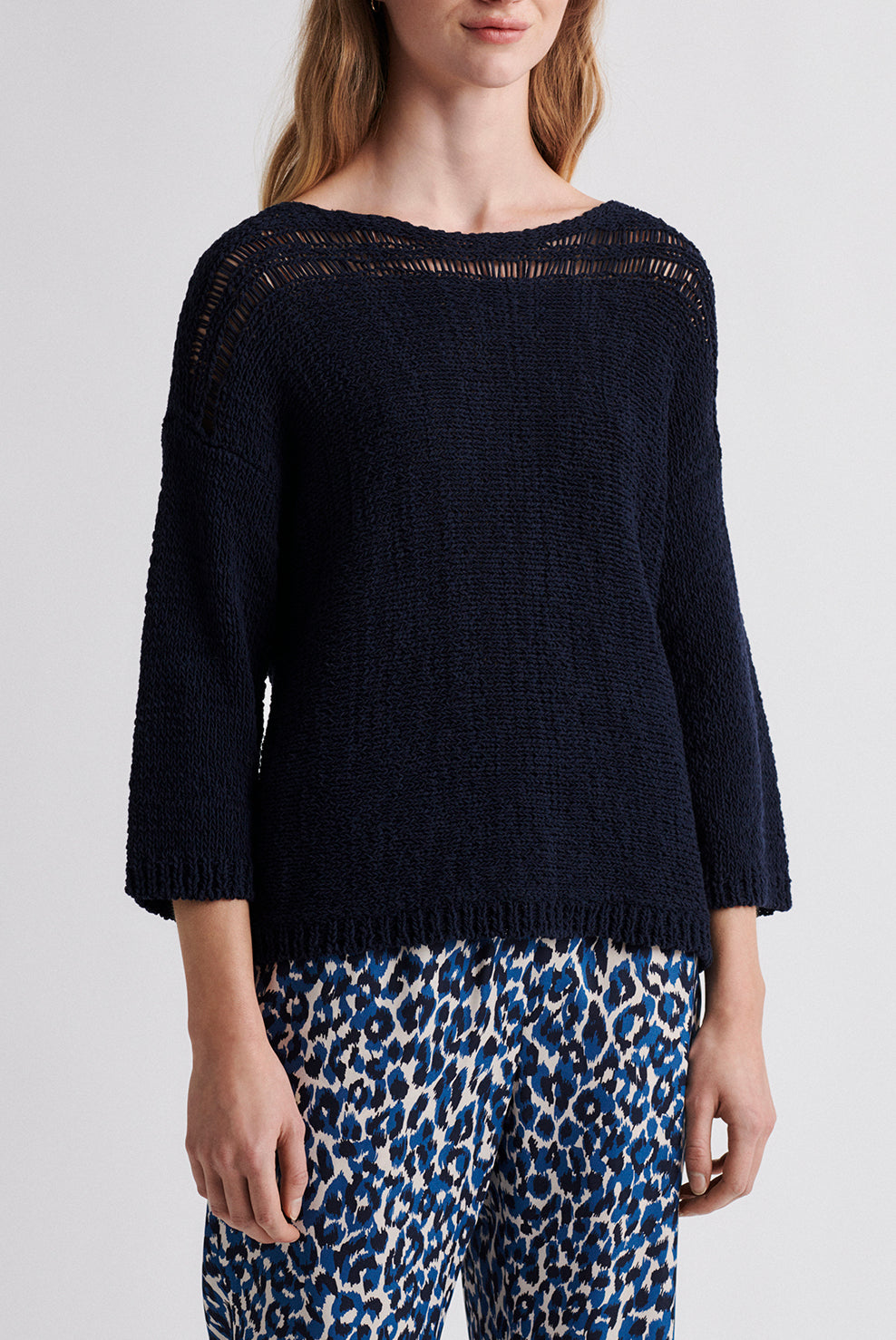 ENRICA - Pull en coton organique Faume - seconde main