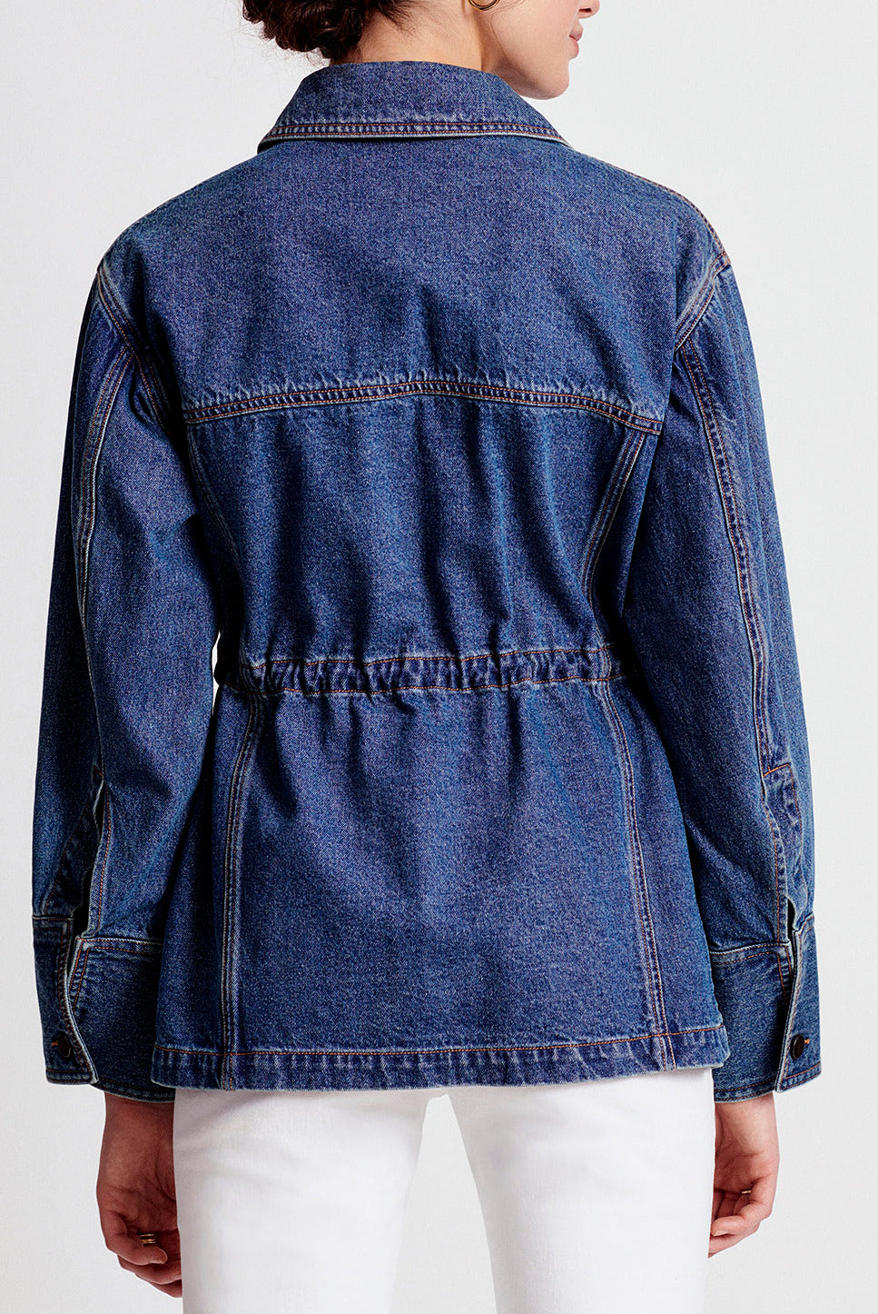 AMBRE - Veste oversize en jean Faume - seconde main