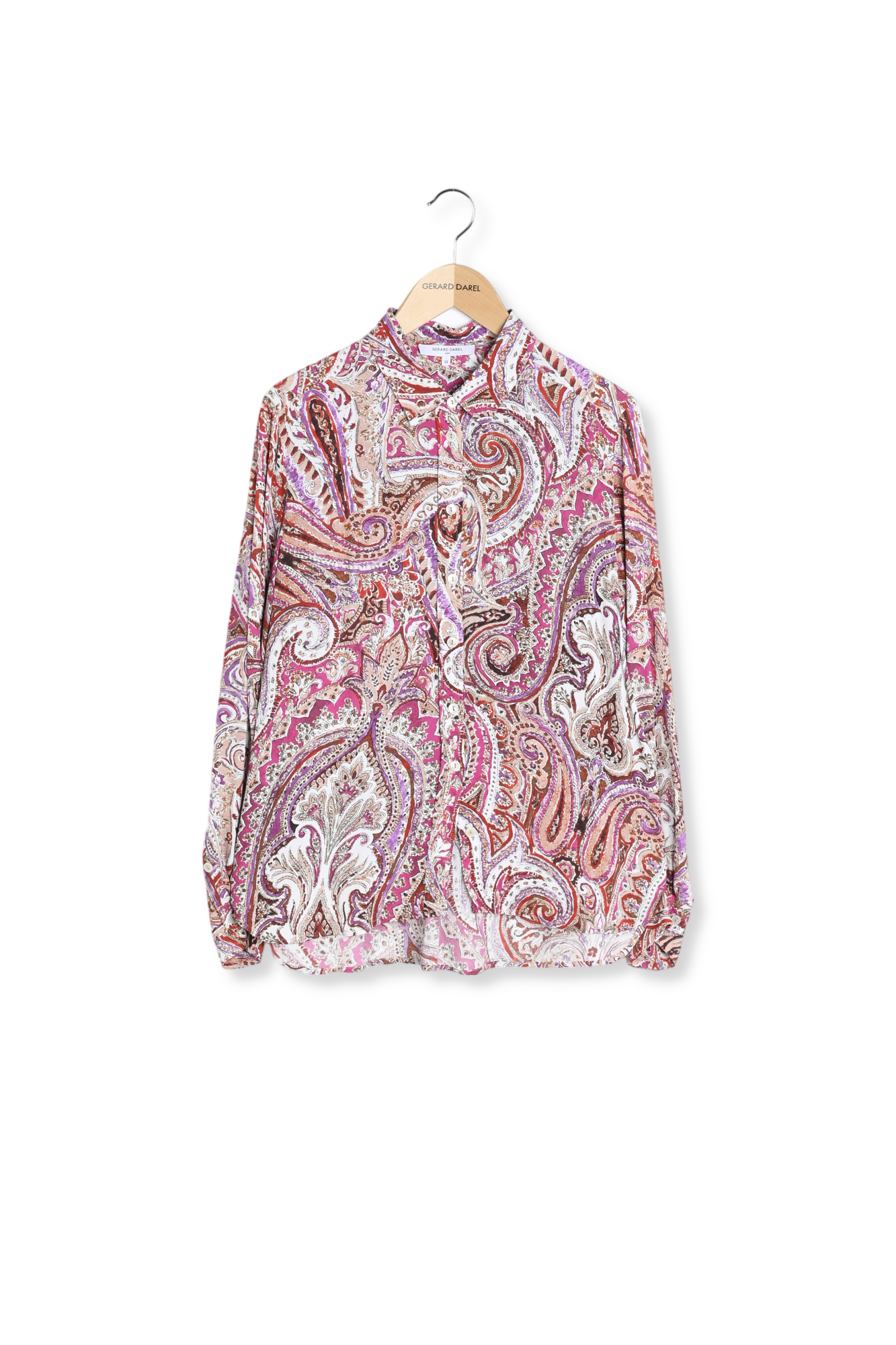 Chemise fluide à imprimé cachemire - CONSTANT Faume - seconde main