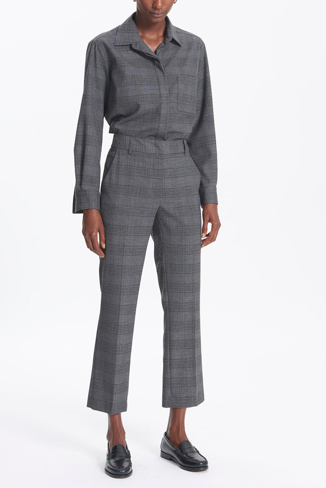 LOUISIANE - Pantalon 7/8 en tartan Faume - seconde main