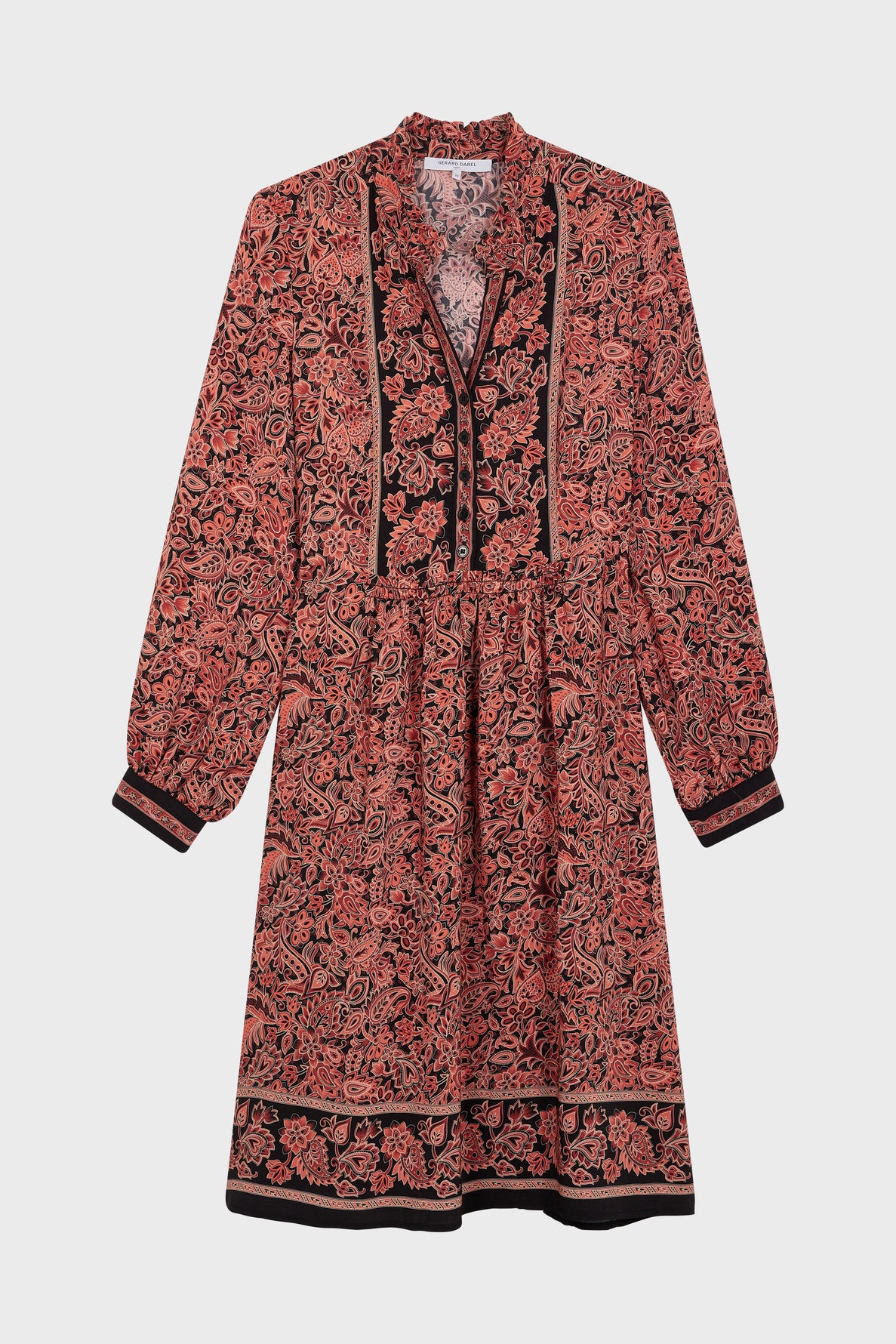 Robe à motif cachemire - JULIETTE Faume - seconde main