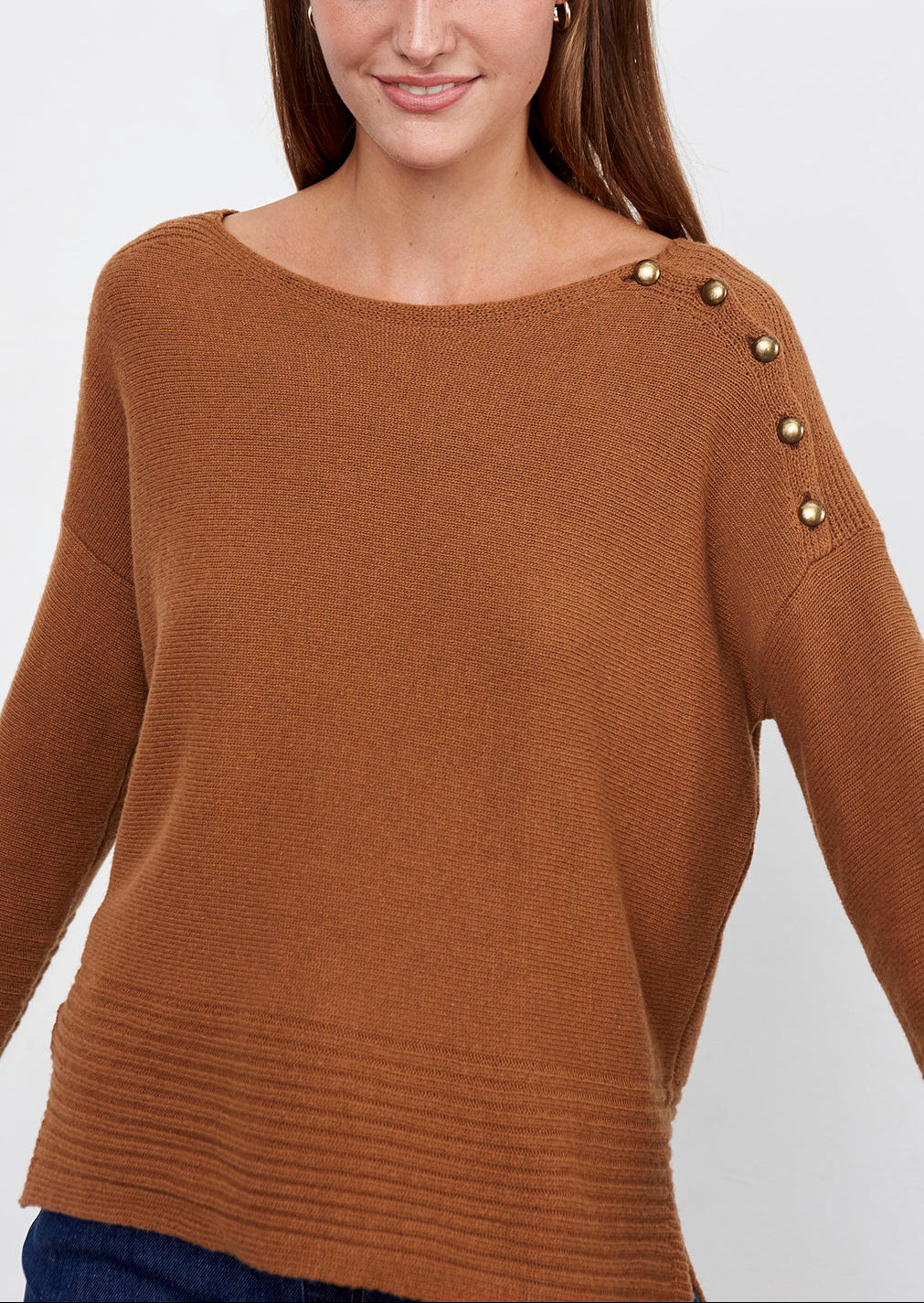 STANLEY - Pull carré en laine mélangée Faume - seconde main