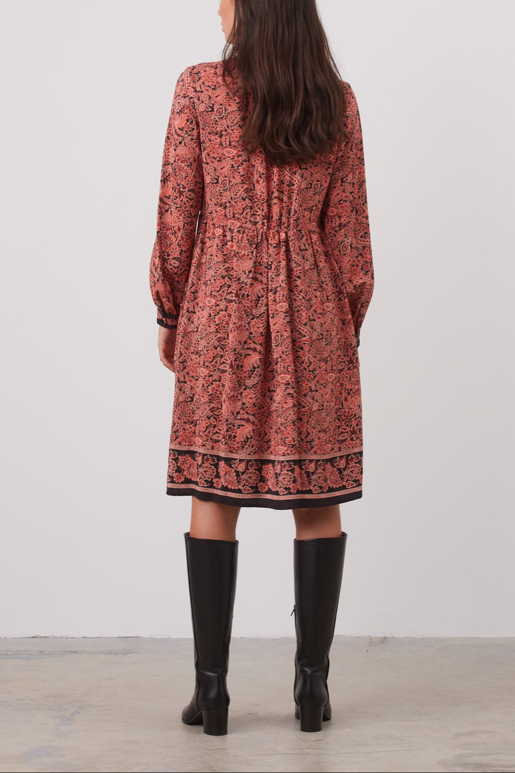 Robe à motif cachemire - JULIETTE Faume - seconde main