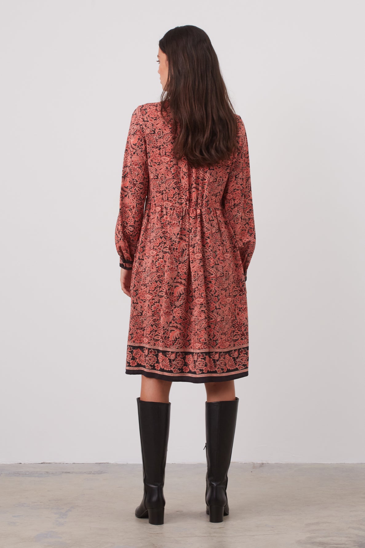 Robe à motif cachemire - JULIETTE Faume - seconde main