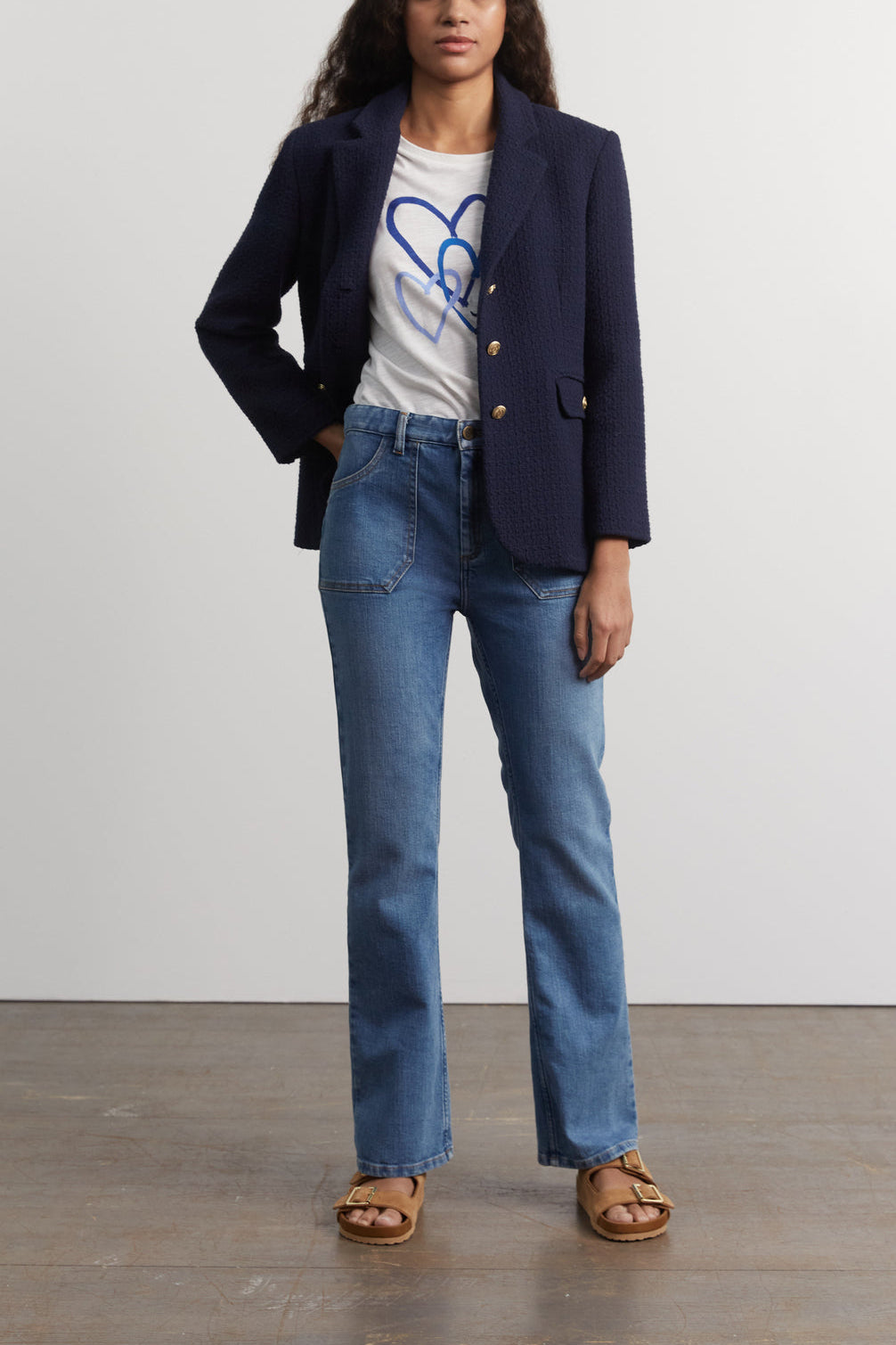 Veste en tweed - NATTHAN Faume - seconde main