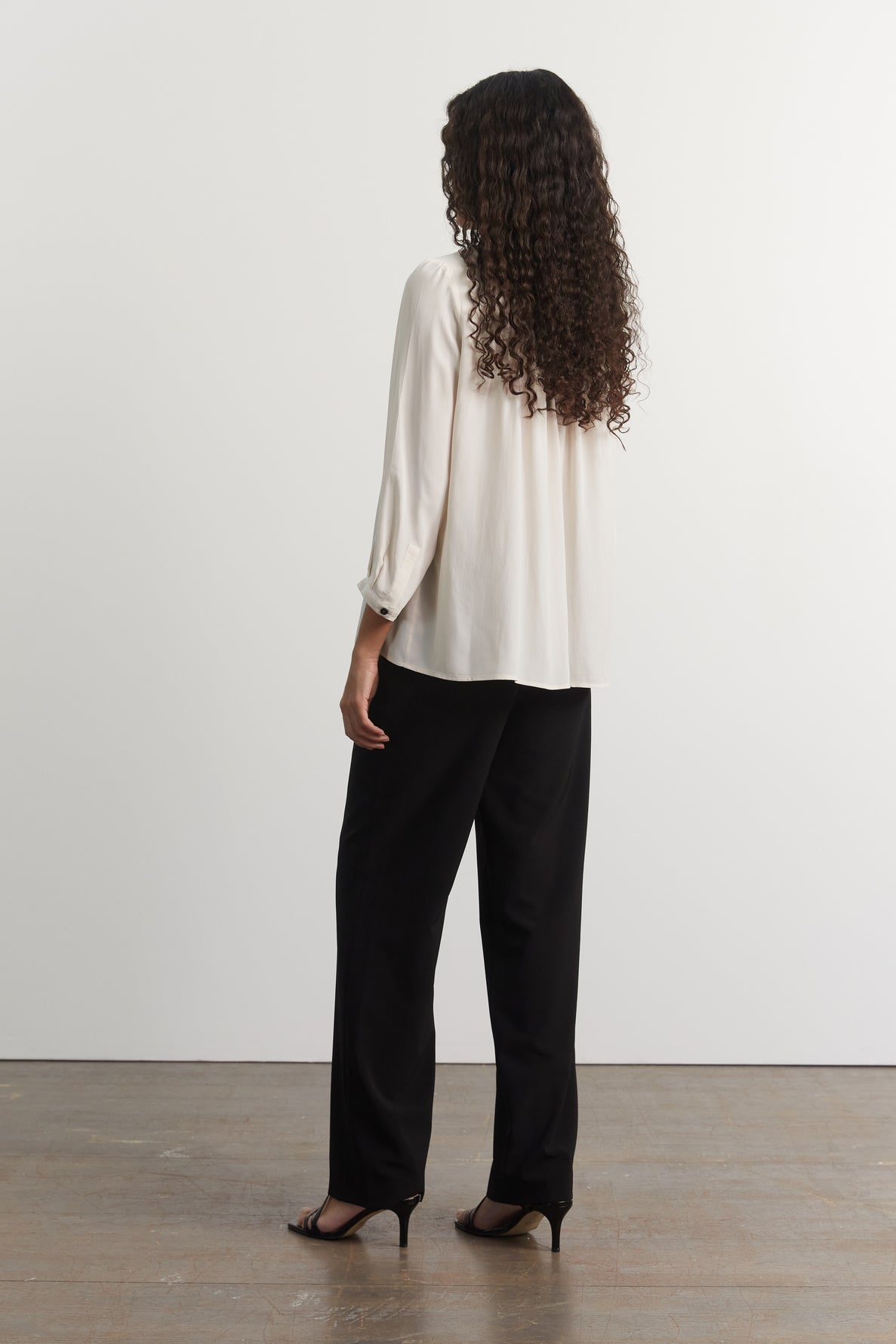 Blouse en crêpe fluide - CLAUDE Faume - seconde main