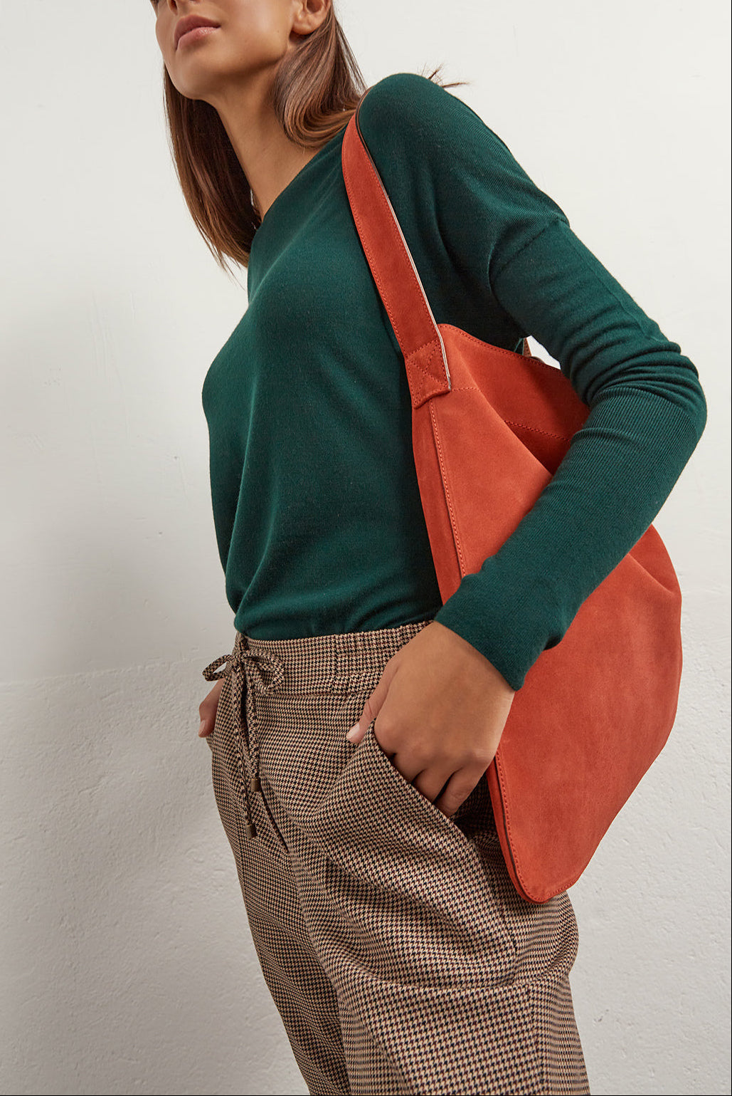 Pull oversize en laine mérinos extra-fine Faume - seconde main