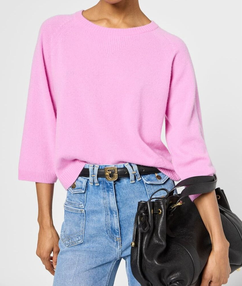 Pull à col rond en cachemire - JAYLENE Faume - seconde main