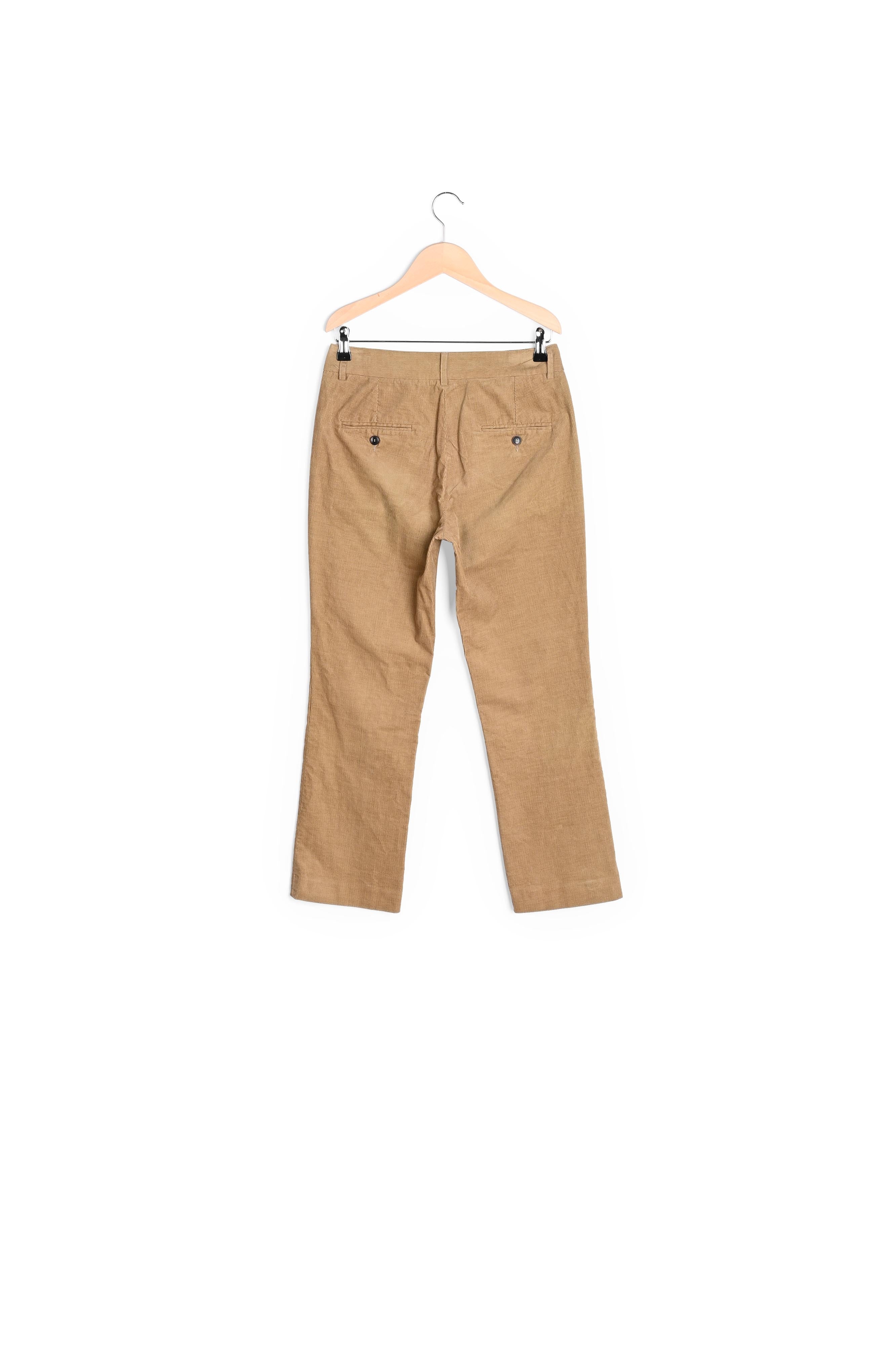 Lillia - Pantalon 7/8 en velours côtelé Faume - seconde main