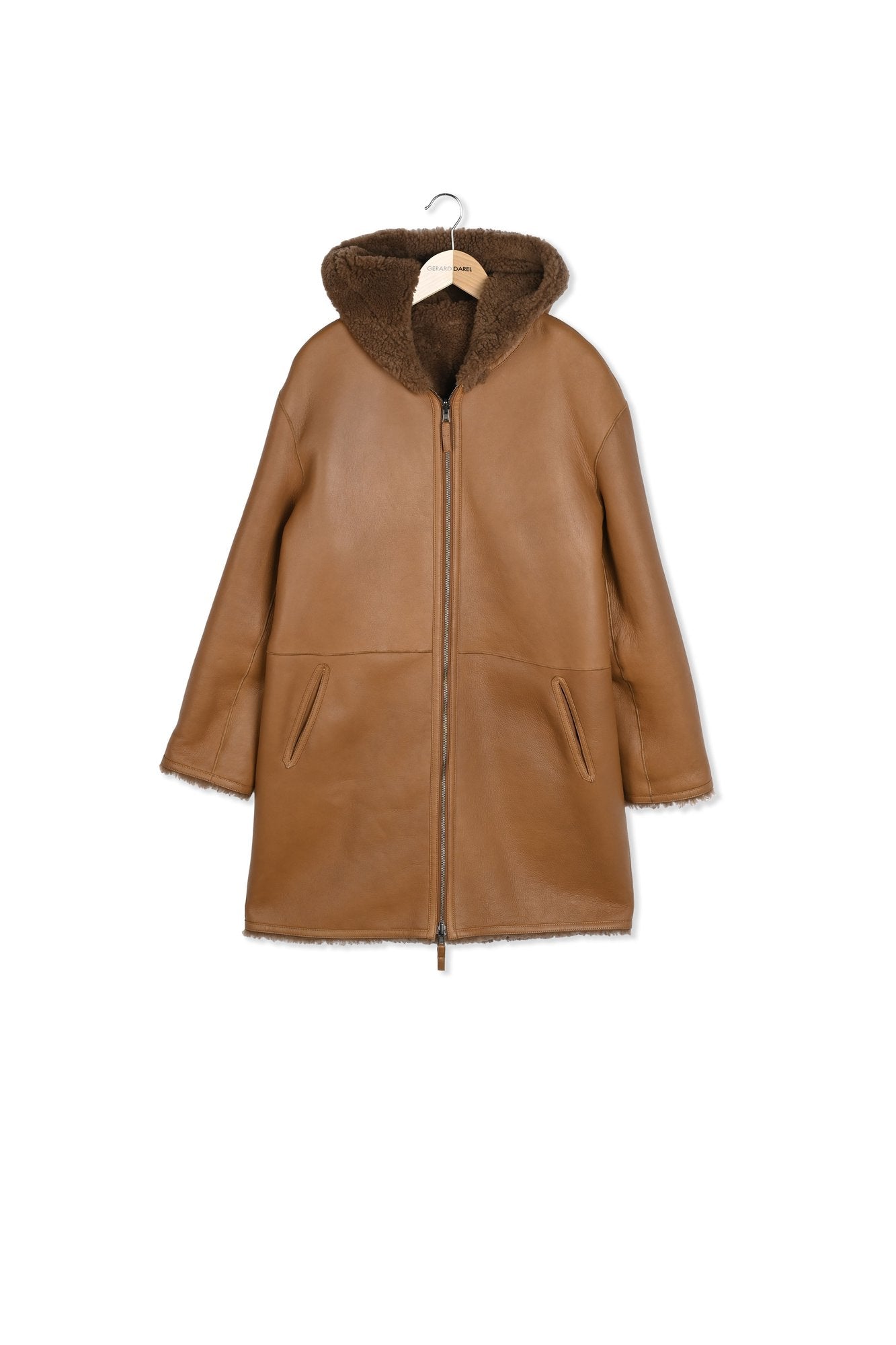 Manteau réversible en peau lainée - MAELISSE Faume - seconde main