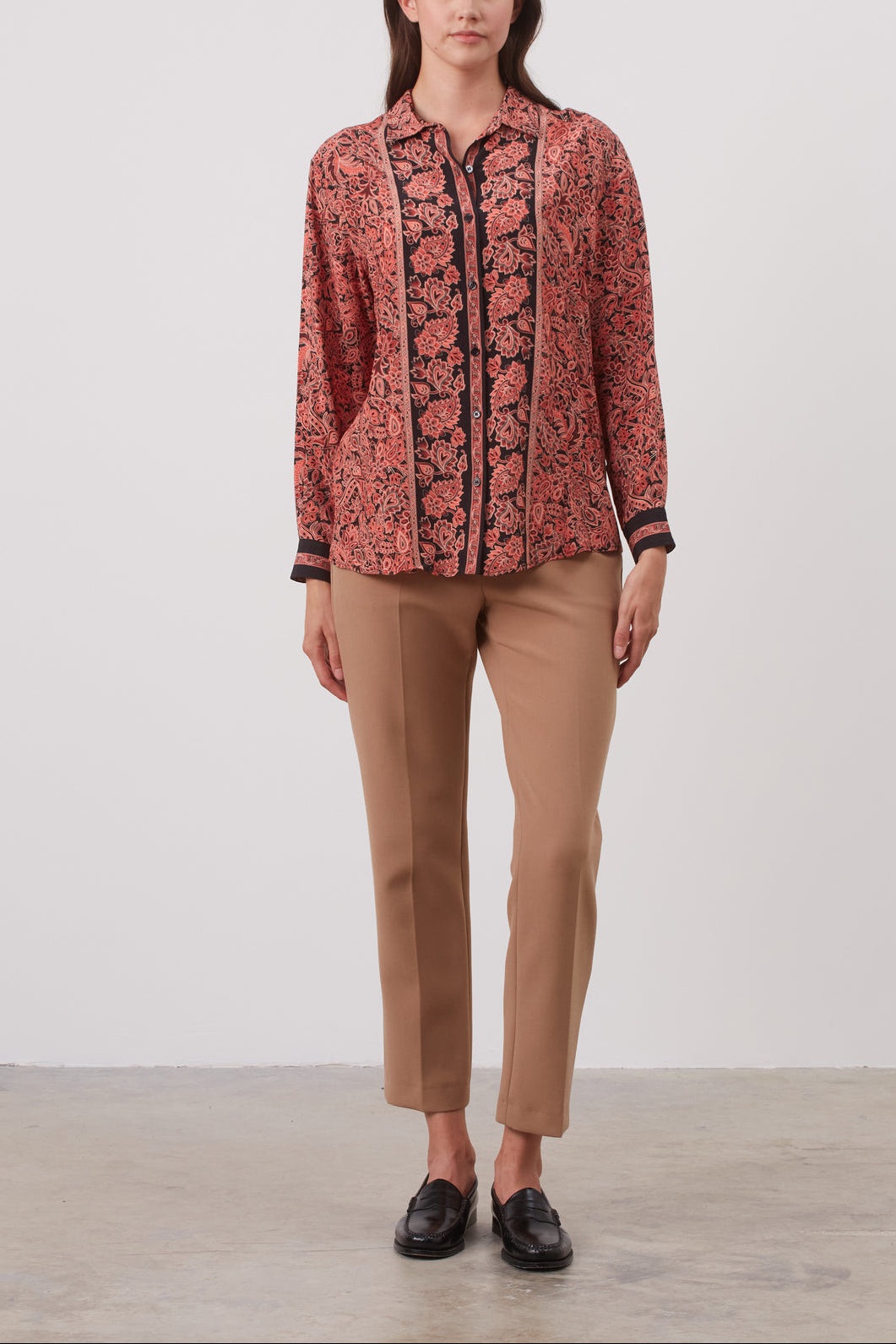 Chemise à motif cachemire - CAMERON Faume - seconde main