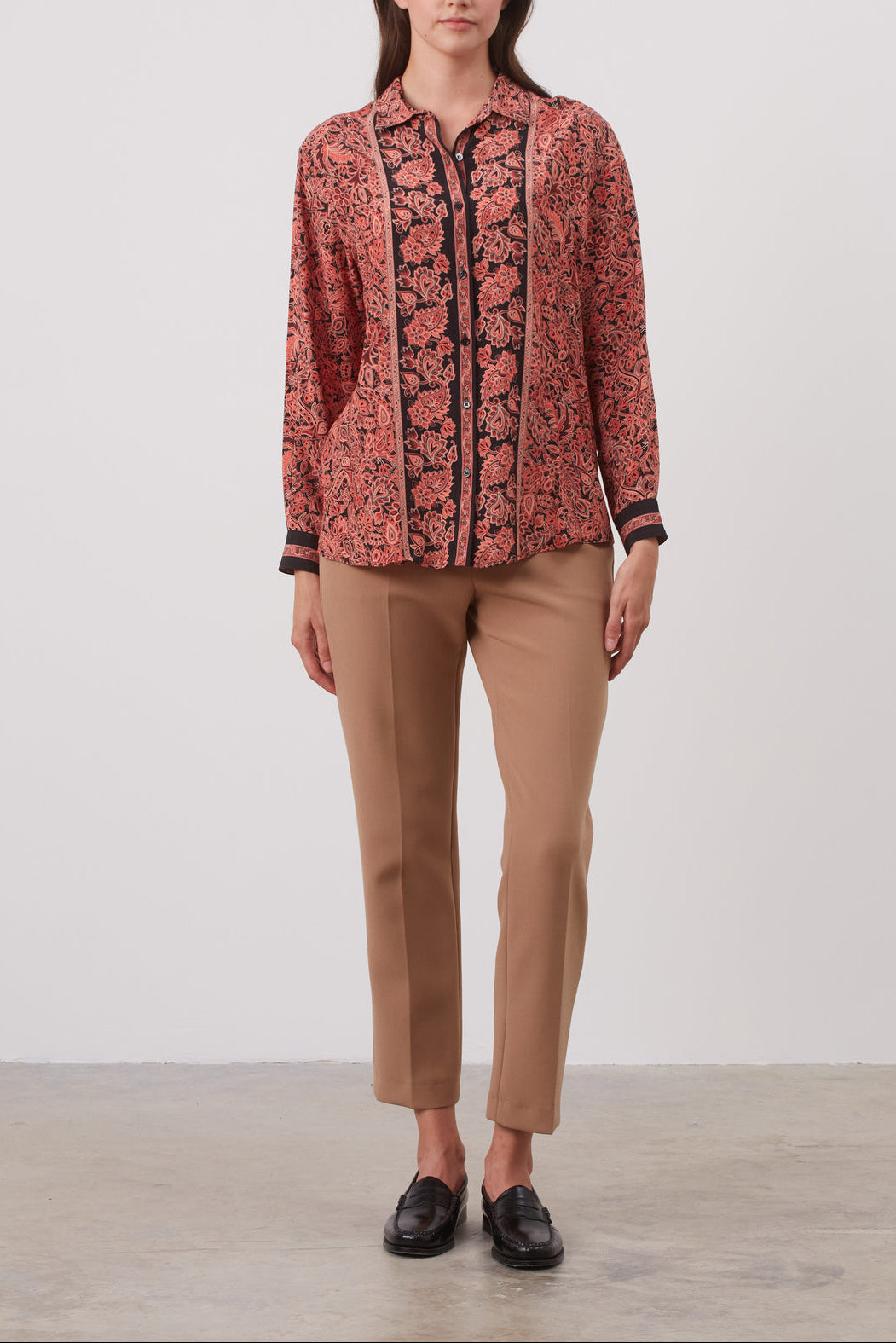 Chemise à motif cachemire - CAMERON Faume - seconde main