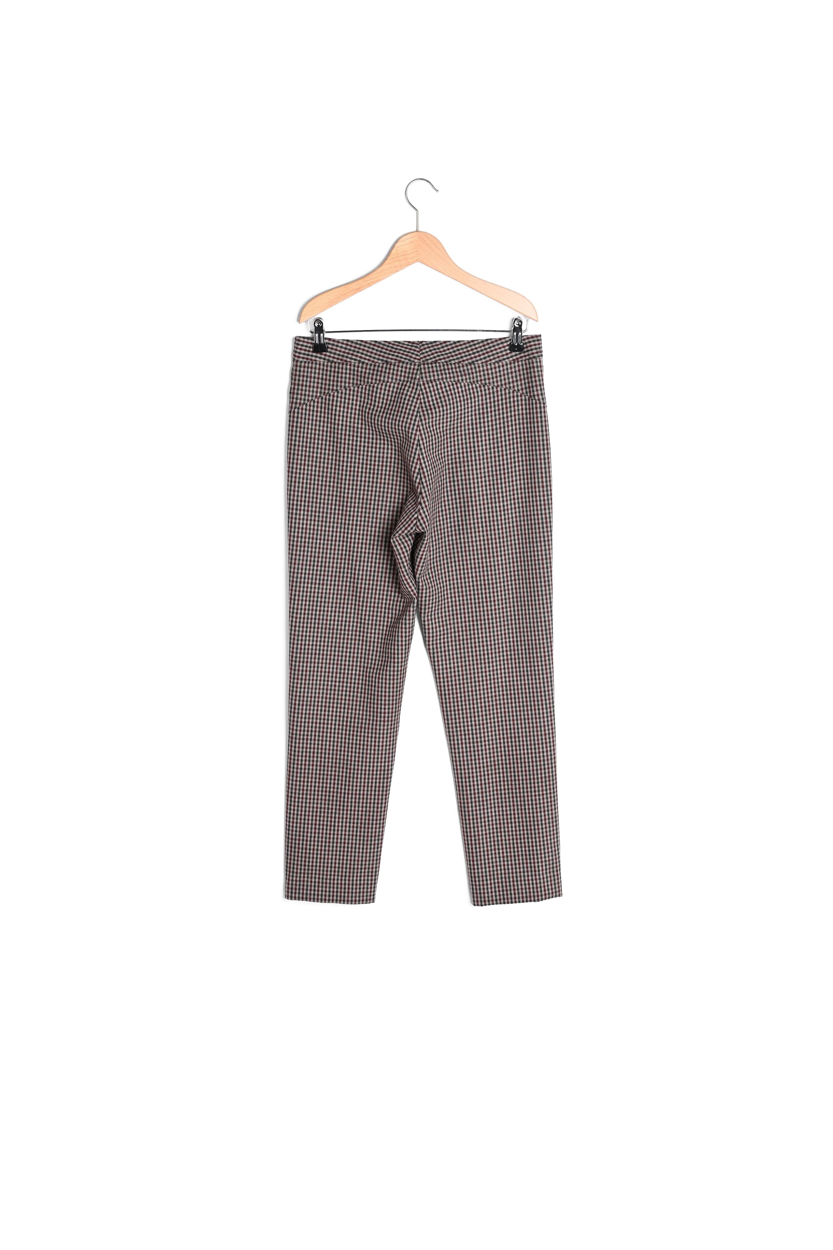 LUNE - Pantalon 7/8 à carreaux Faume - seconde main