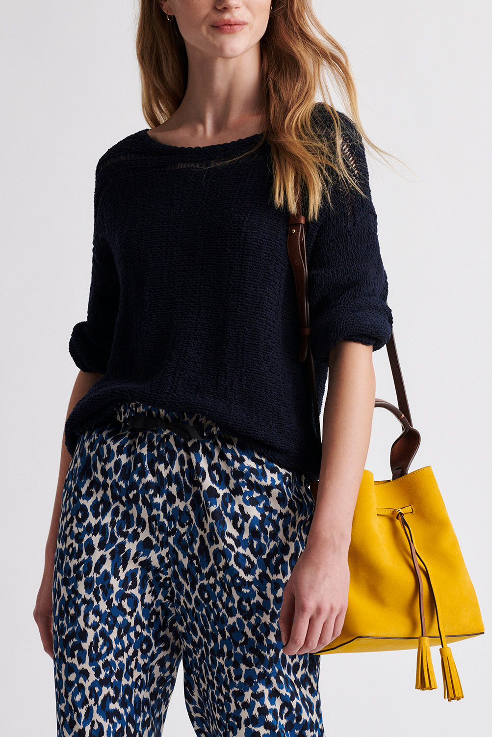 ENRICA - Pull en coton organique Faume - seconde main