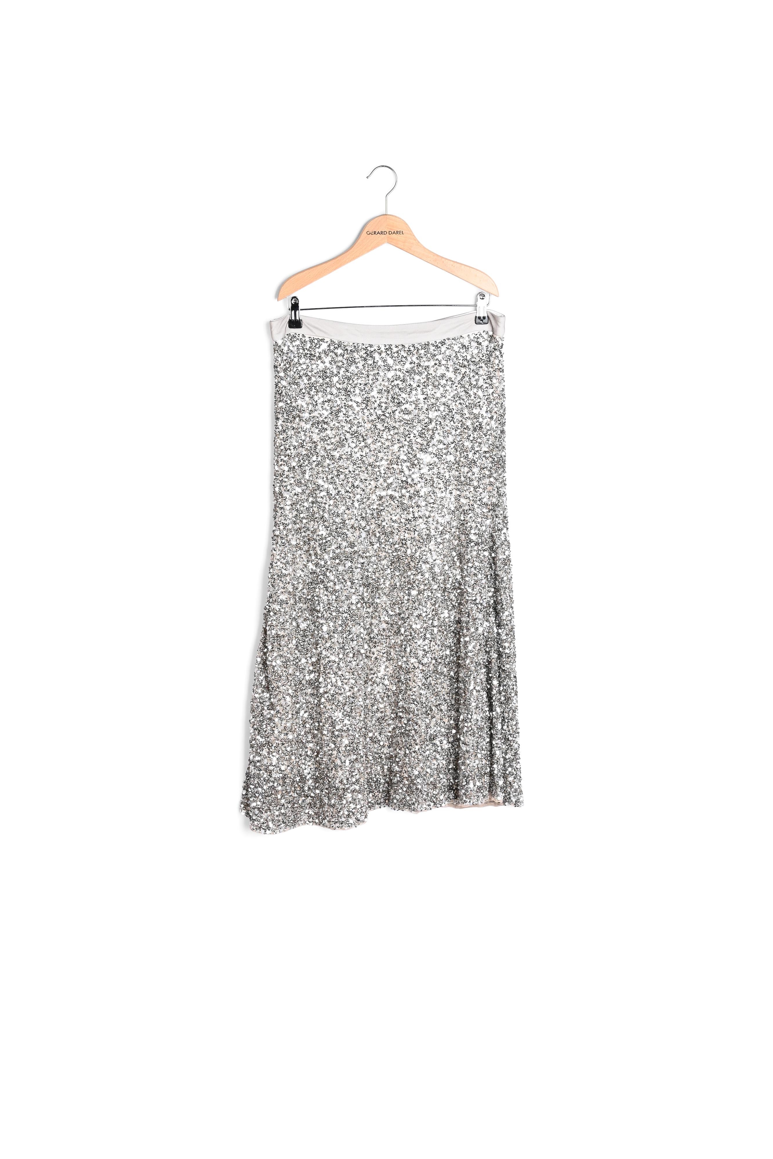 TEISSA - Jupe longue à sequins Faume - seconde main