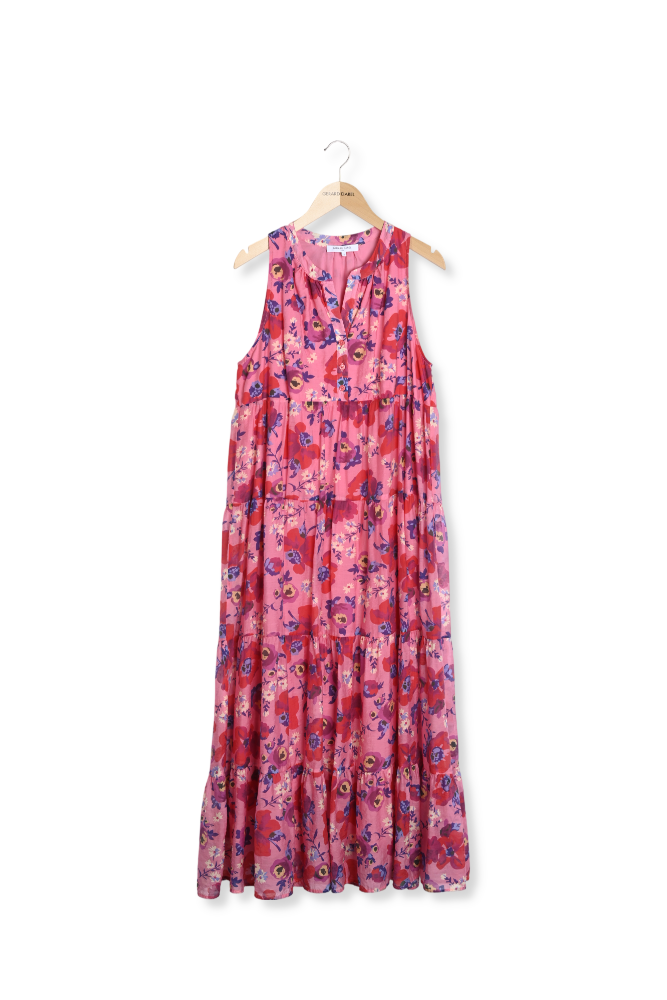 JUNE - Robe sans manche à étages Faume - seconde main