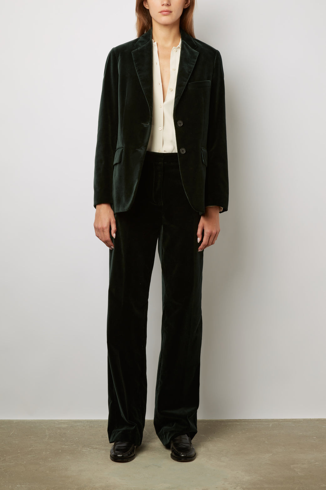 Veste de tailleur en velours - NORIANE Faume - seconde main