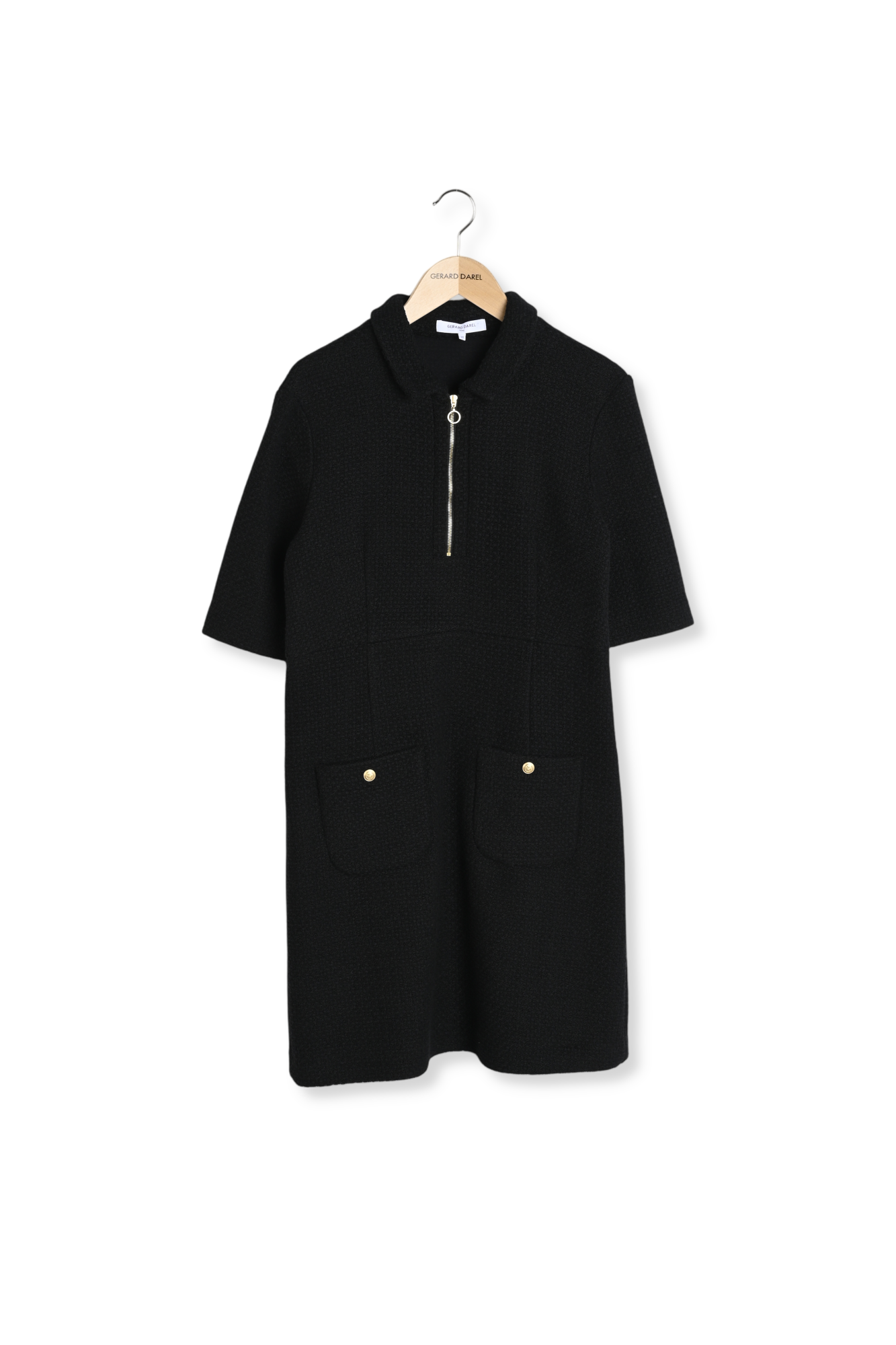 Robe courte cintrée en tweed - JILLIAN Faume - seconde main