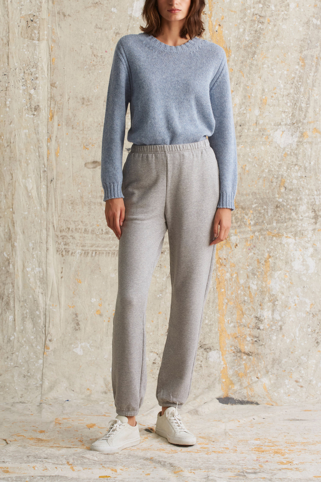 Pantalon de jogging en coton mélangé - MADELY Faume - seconde main