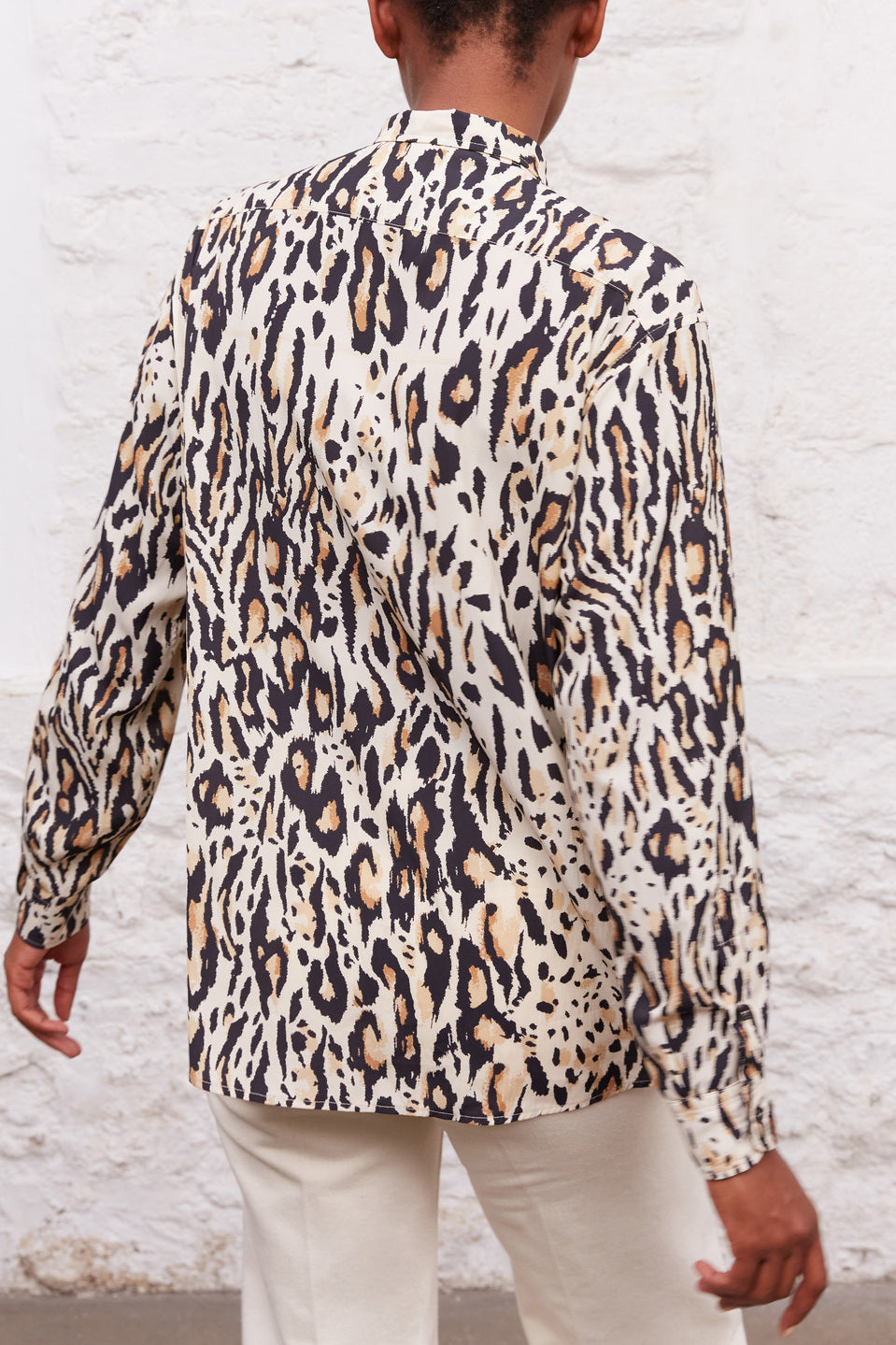 Chemise à imprimé léopard - CLYDE Faume - seconde main