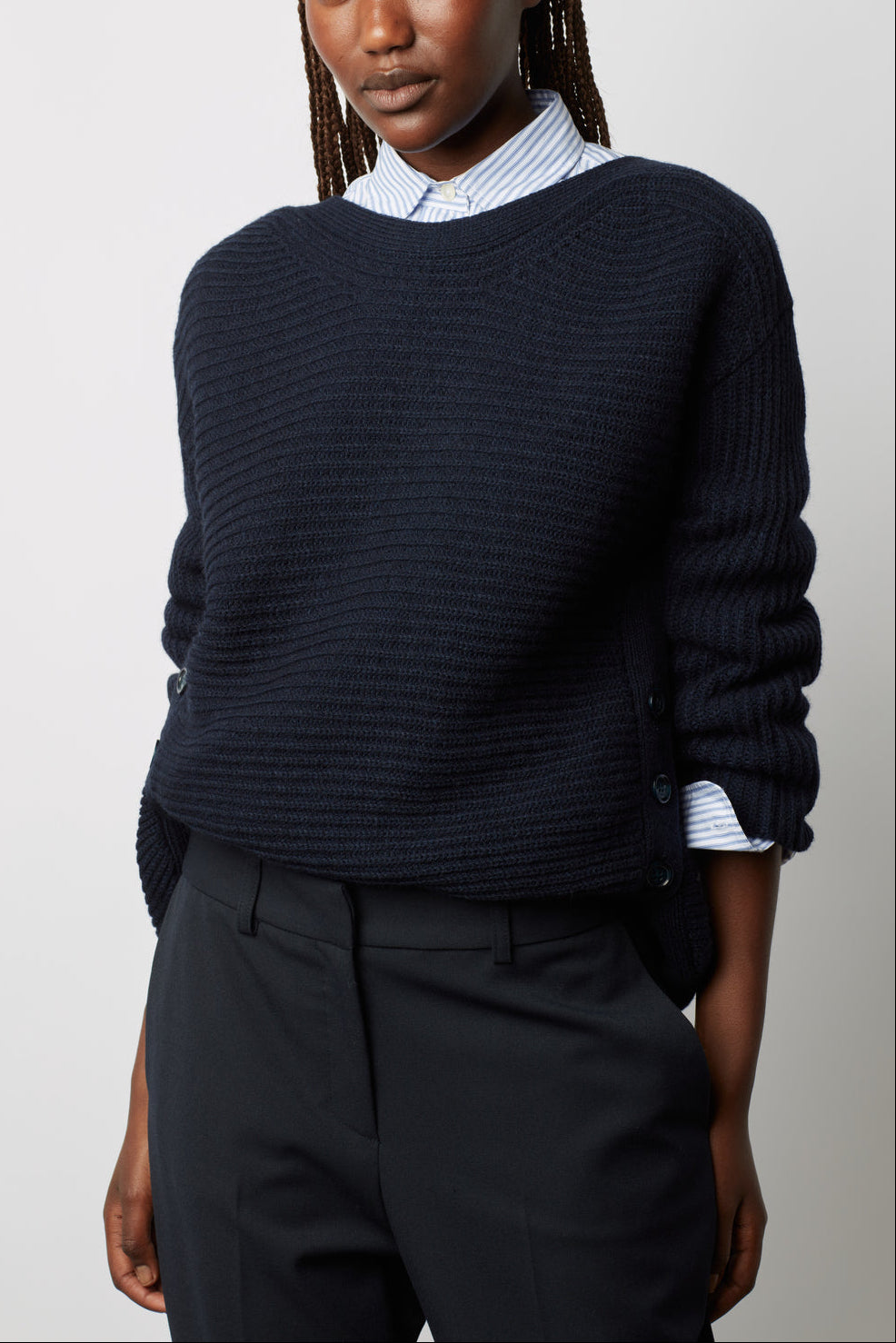 Pantalon de tailleur uni - ELMA Faume - seconde main