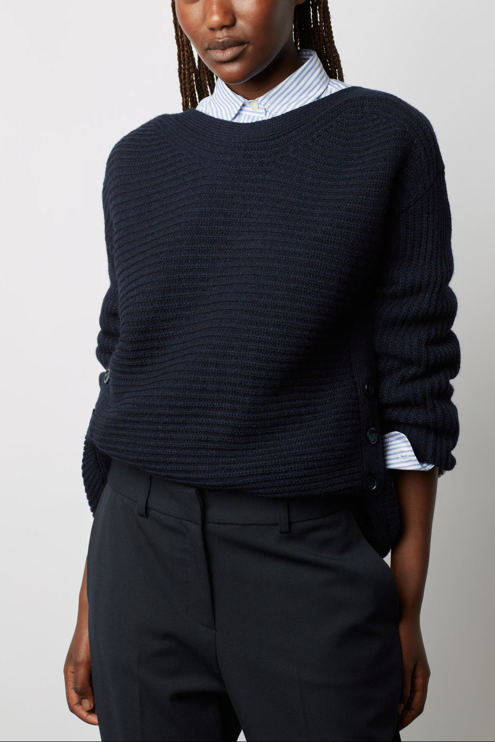 Pantalon de tailleur uni - ELMA Faume - seconde main