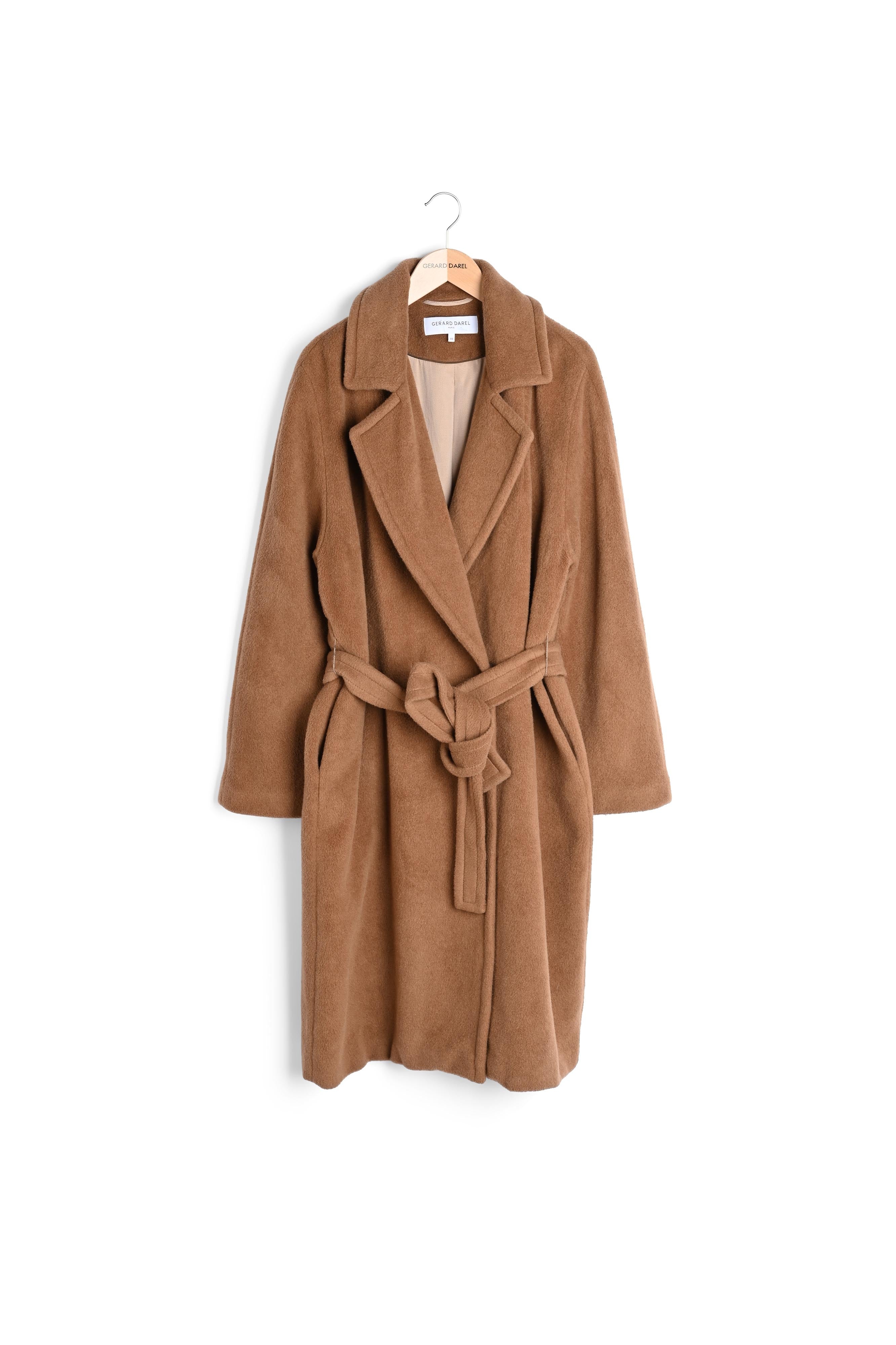 Manteau peignoir en laine angora - SUZANNA Faume - seconde main