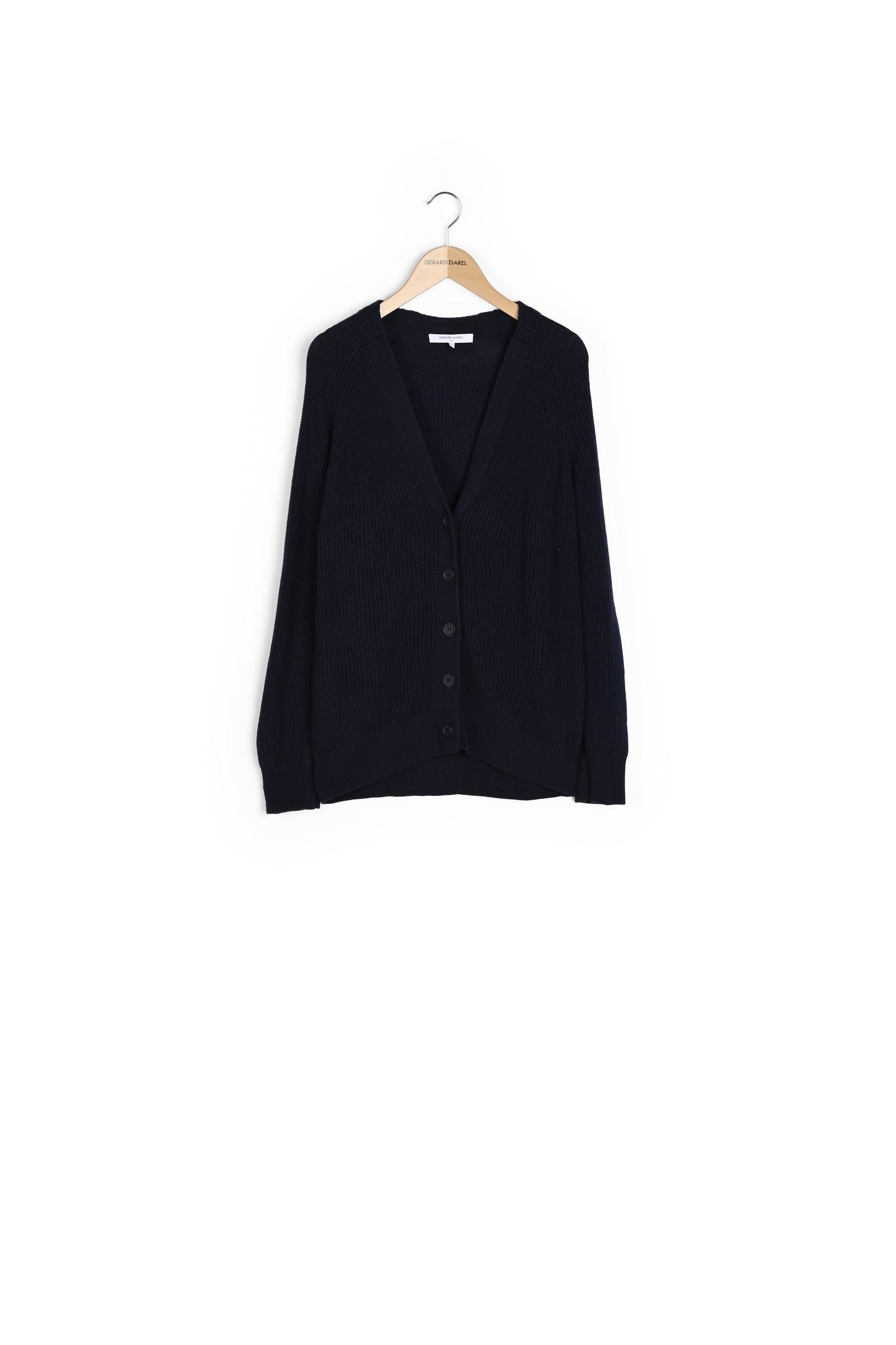 SAVANA - Cardigan oversize en laine Faume - seconde main