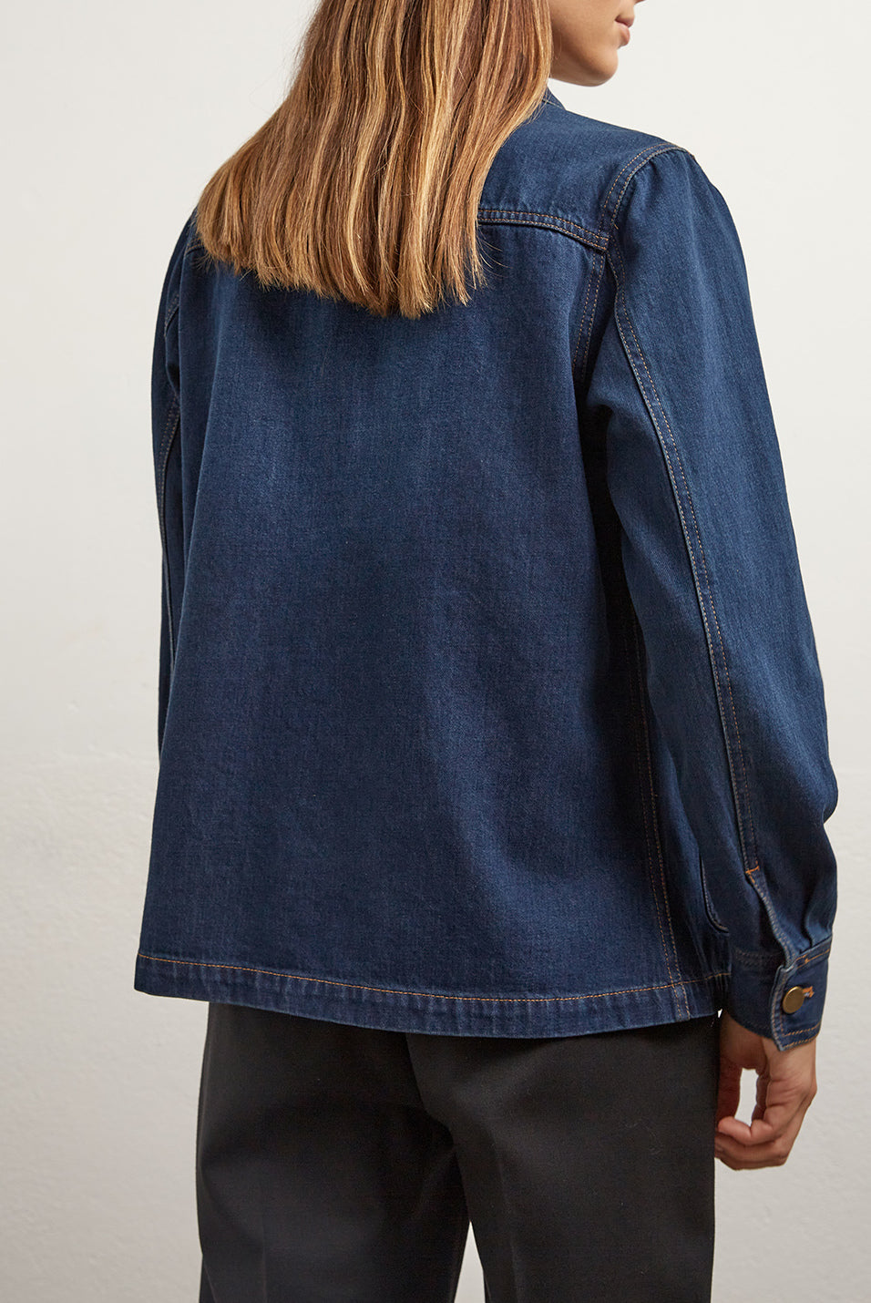 MORGANA - Veste droite en jean Faume - seconde main