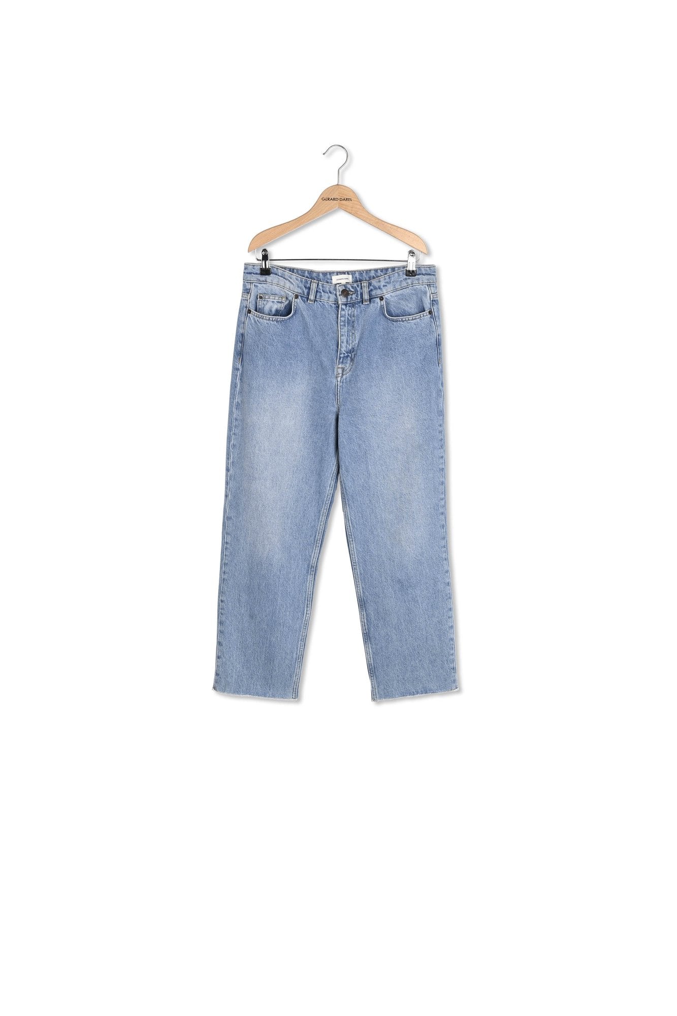 MARLENE - jean large 7/8 avec ceinture Faume - seconde main