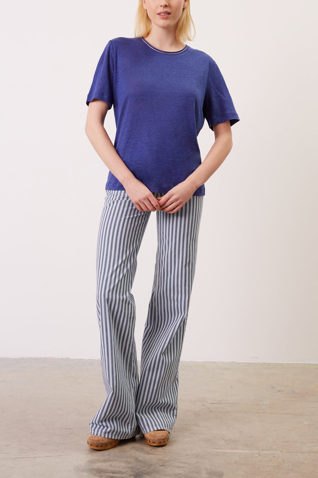 T-Shirt lin - AGNES Faume - seconde main