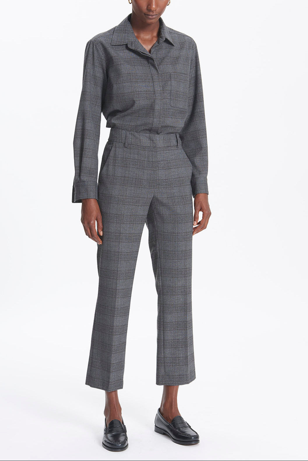 LOUISIANE - Pantalon 7/8 en tartan Faume - seconde main