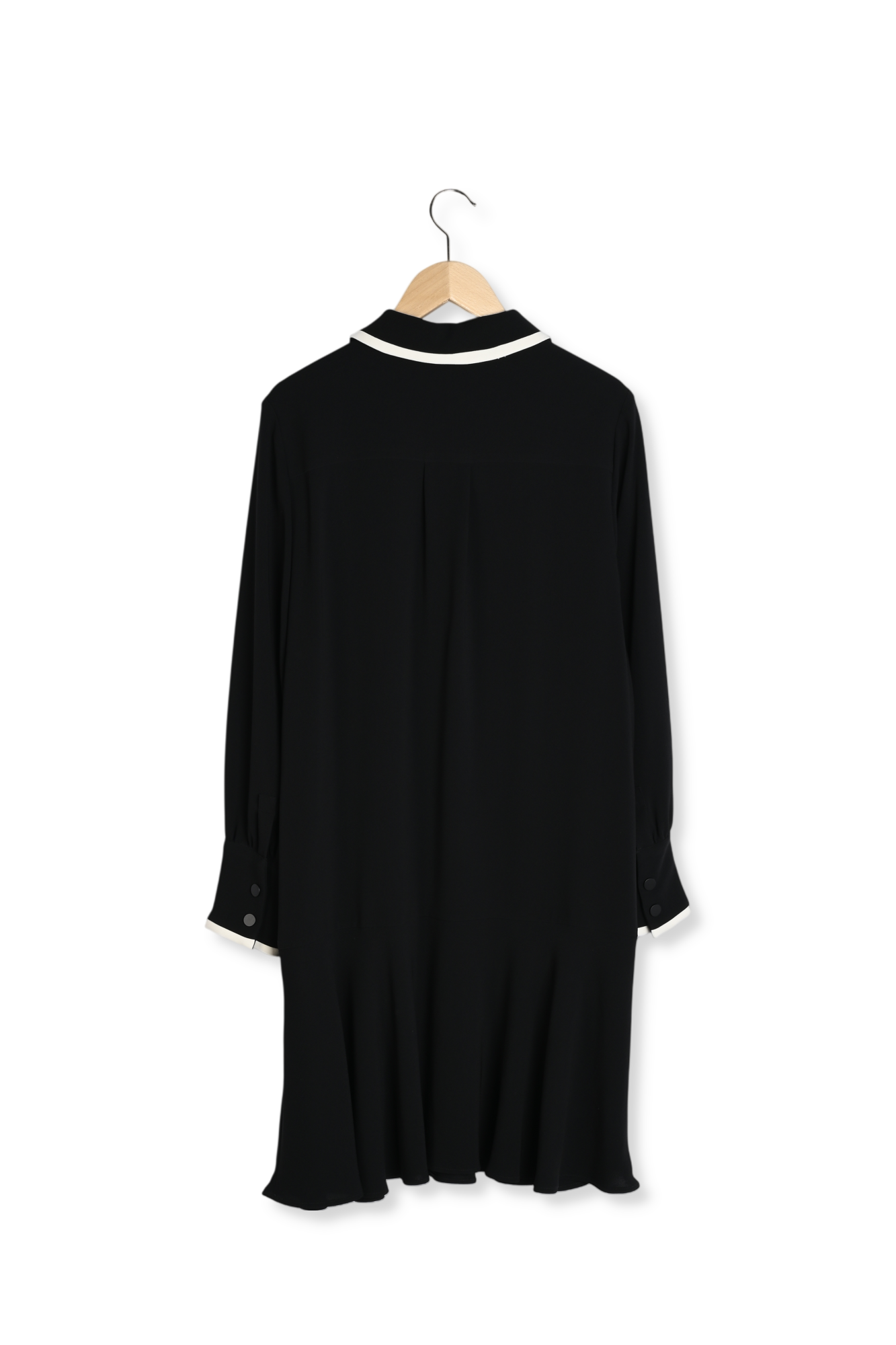Robe bicolore à col chemise - LIVIA Faume - seconde main