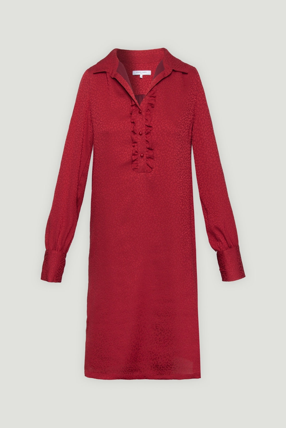 DELLA - Robe jacquard animalier Faume - seconde main