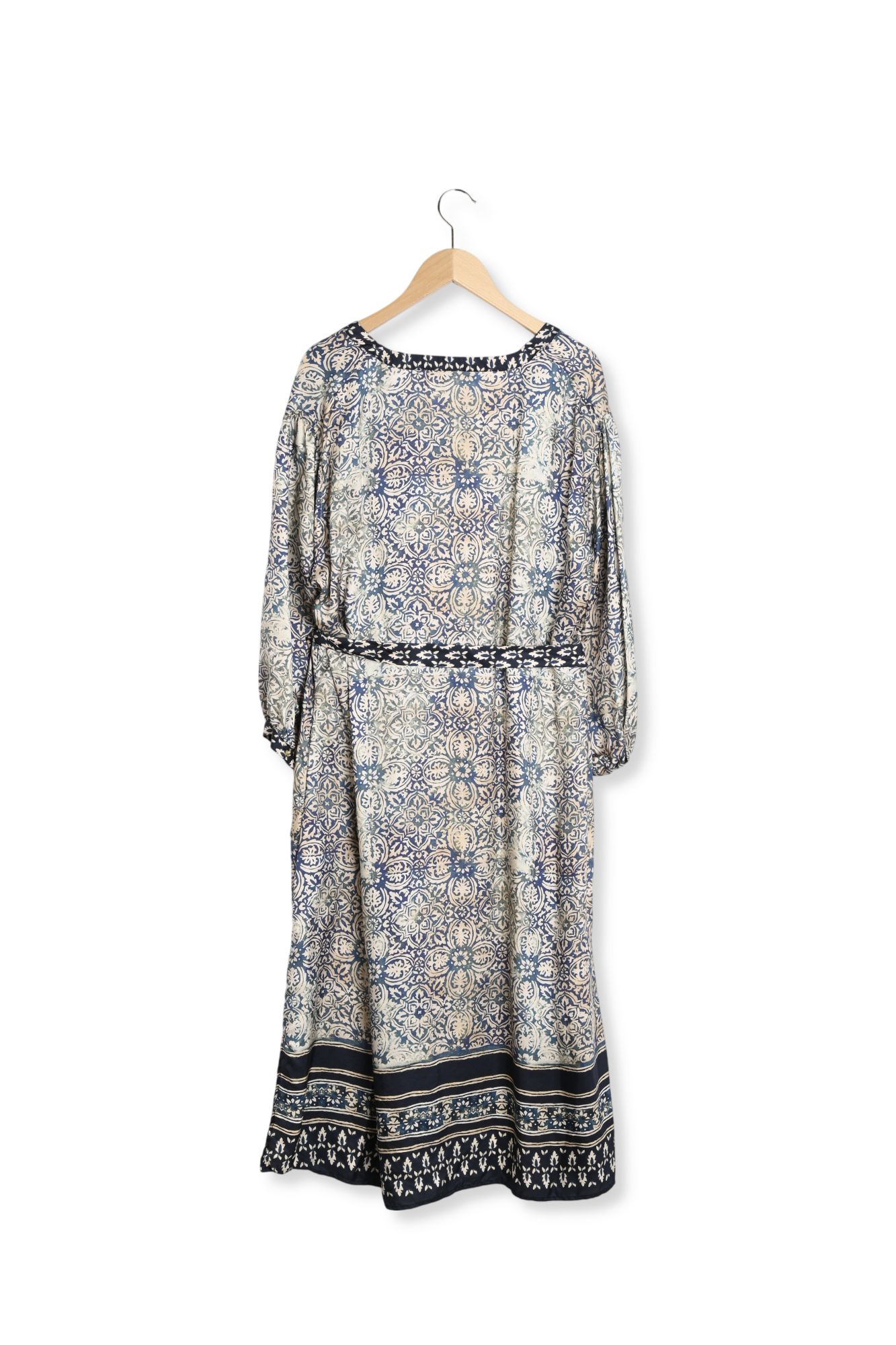 Robe droite en 100% soie - ELNORA Faume - seconde main