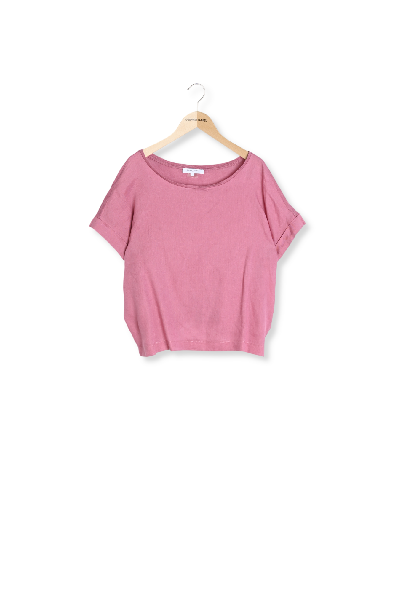 JANAE - Tee-shirt en lin façon bimatière Faume - seconde main