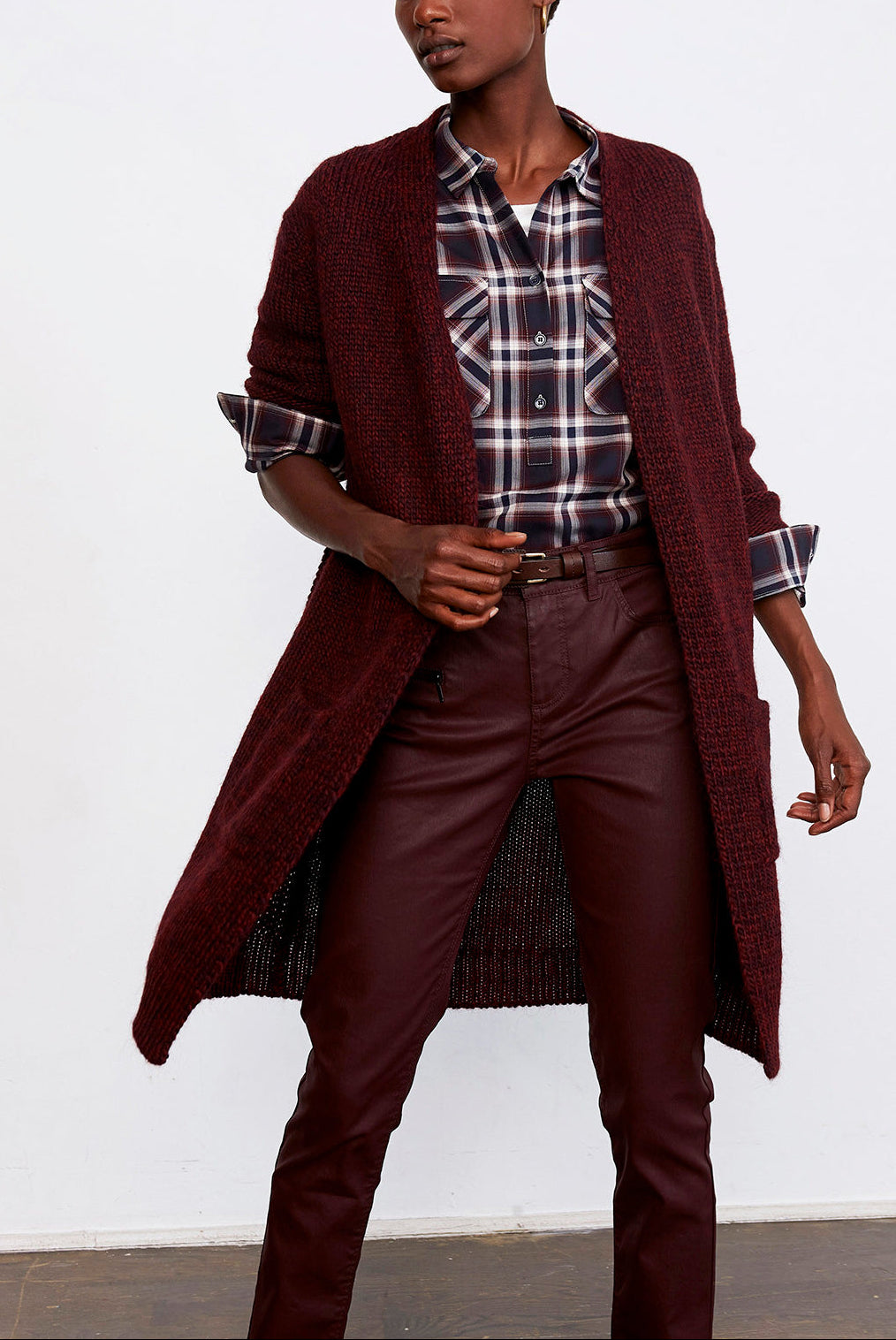 SEVEN - Gilet oversize en laine mélangée Faume - seconde main