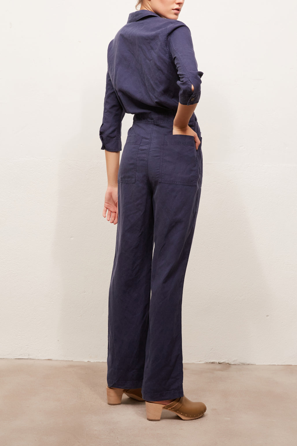 MAELLA - Combinaison-pantalon en lin Faume - seconde main