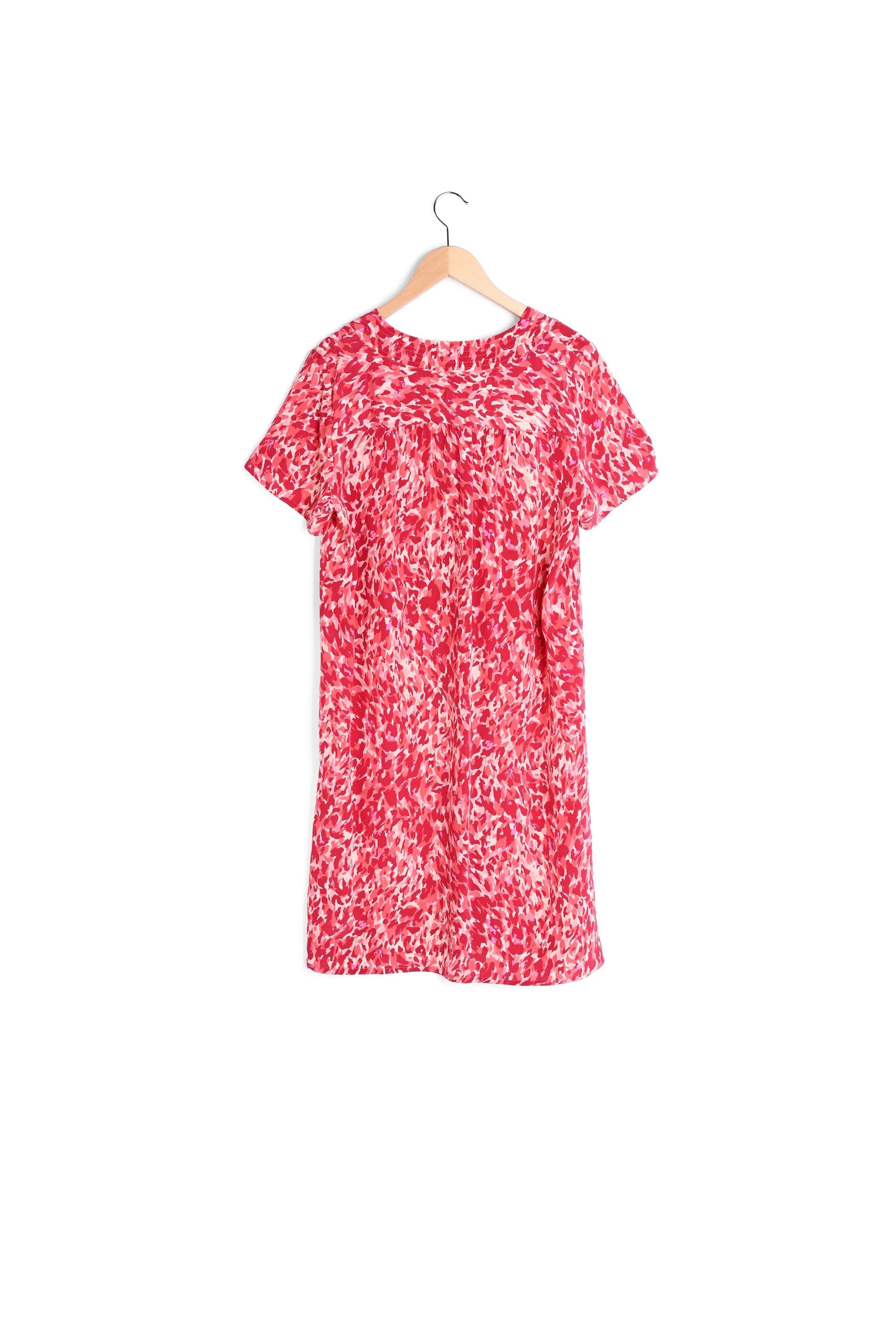 SIBILLA - Robe courte en soie imprimée Faume - seconde main