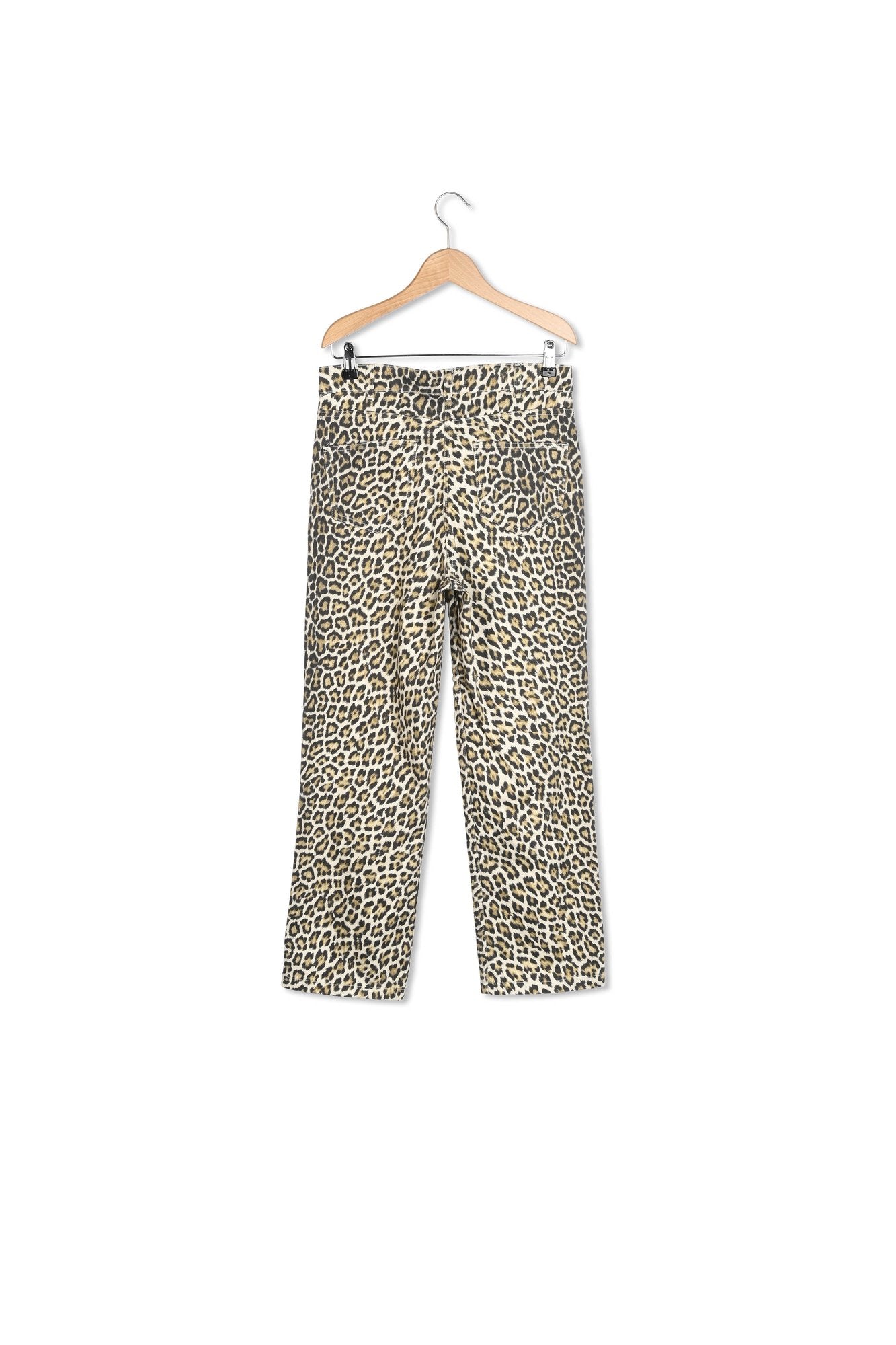 Jean droit léopard - LORIANE Faume - seconde main