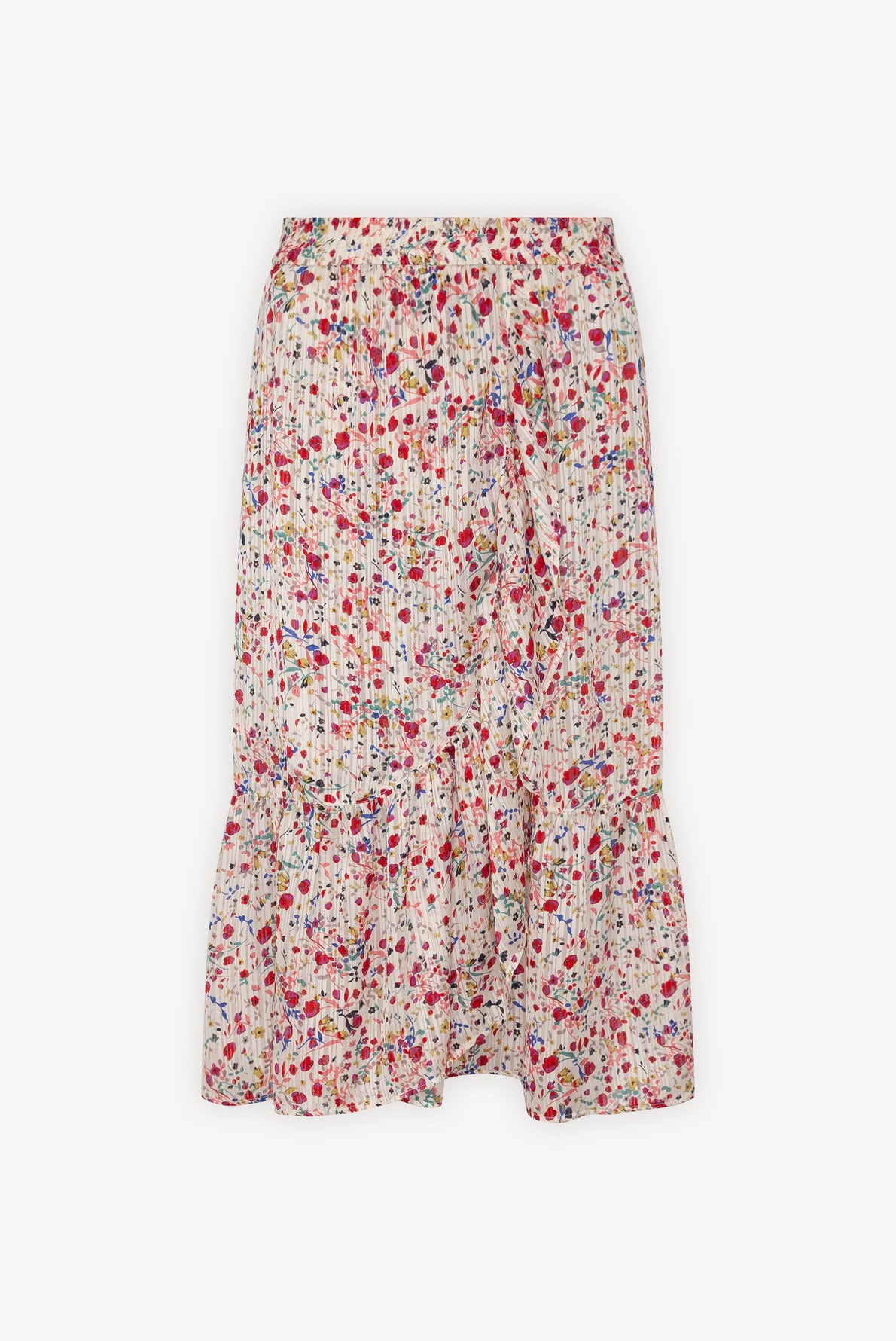 LISEA - Jupe midi volantée Faume - seconde main