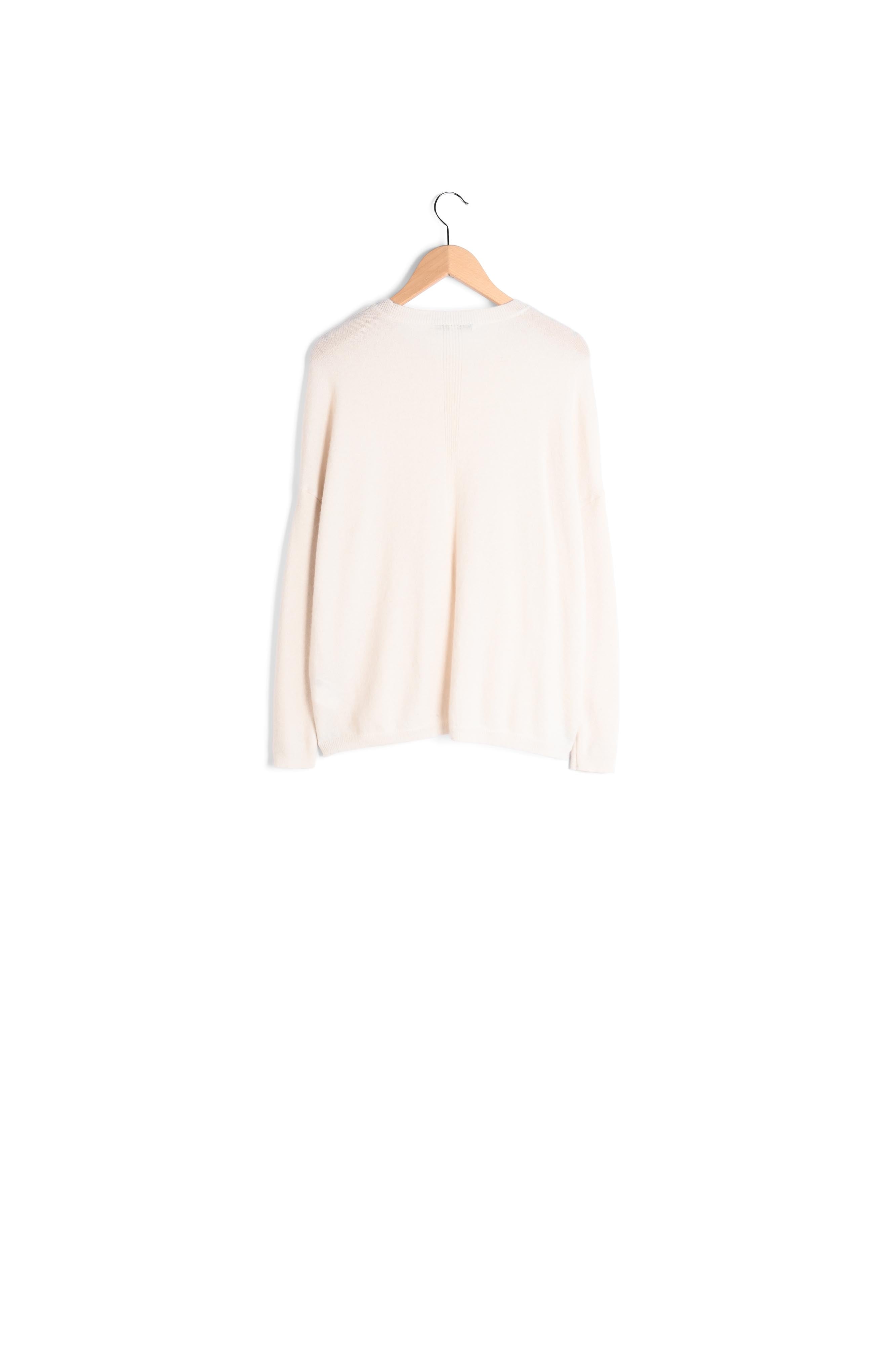 Pull col rond en cachemire - LIZEA Faume - seconde main