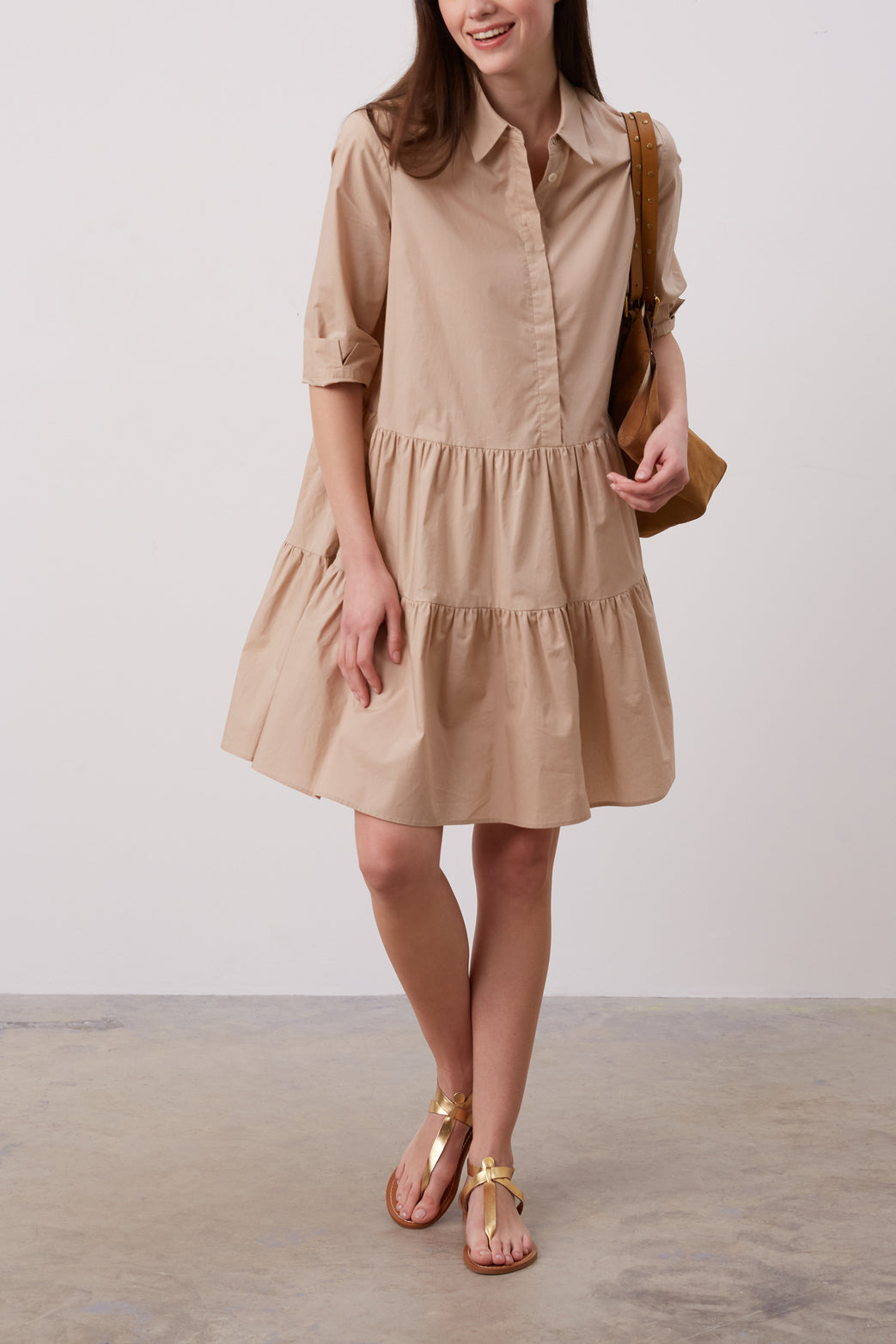 Robe chemise en popeline - JADEN Faume - seconde main