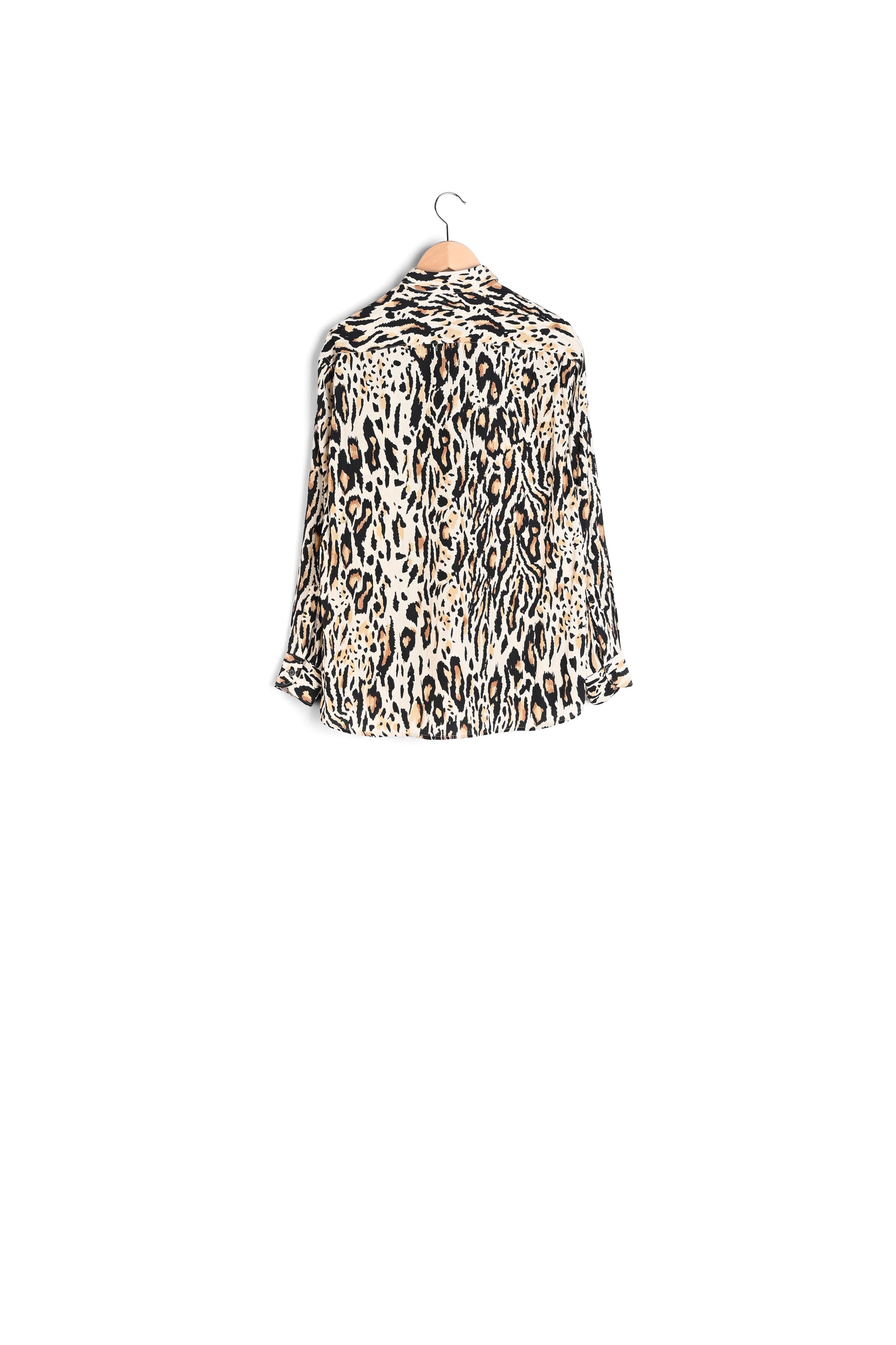 Chemise à imprimé léopard - CLYDE Faume - seconde main