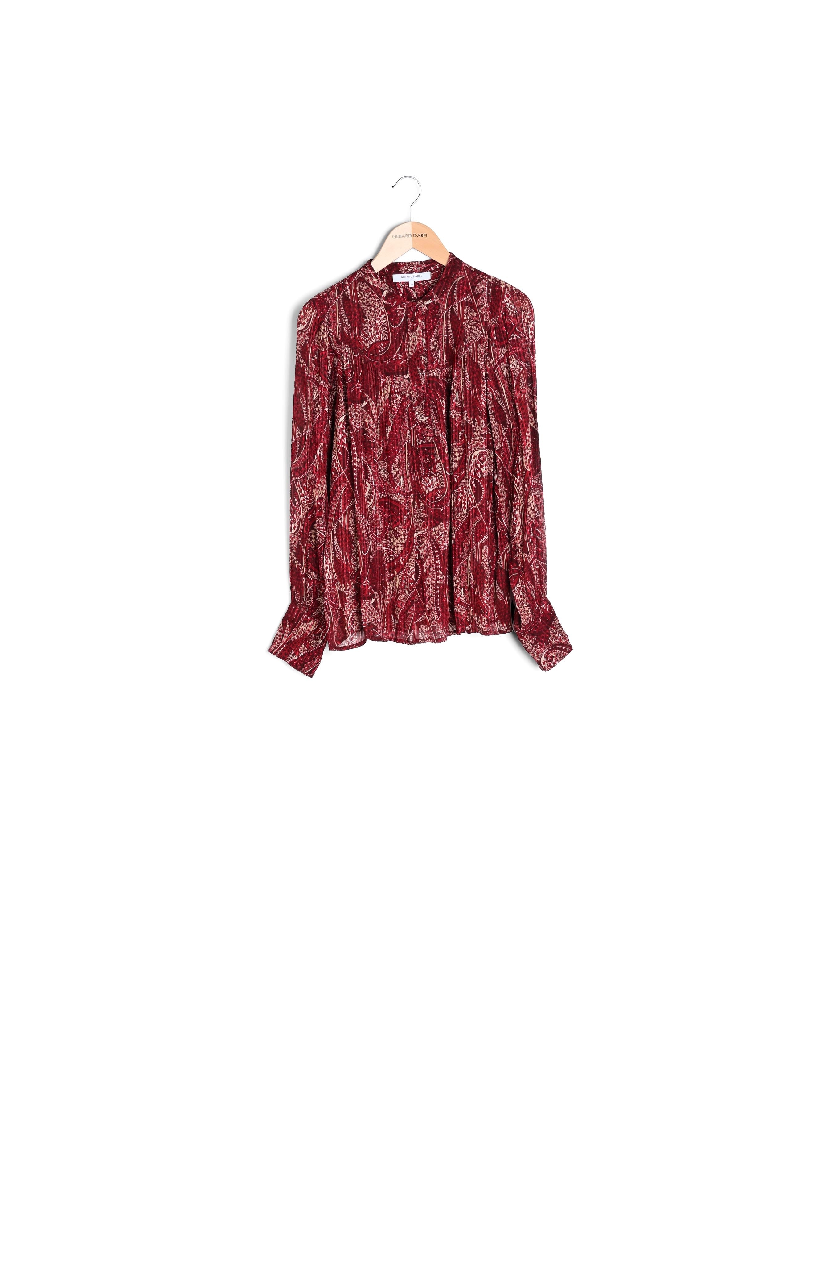 Blouse fluide à imprimé cachemire - CAMILL Faume - seconde main