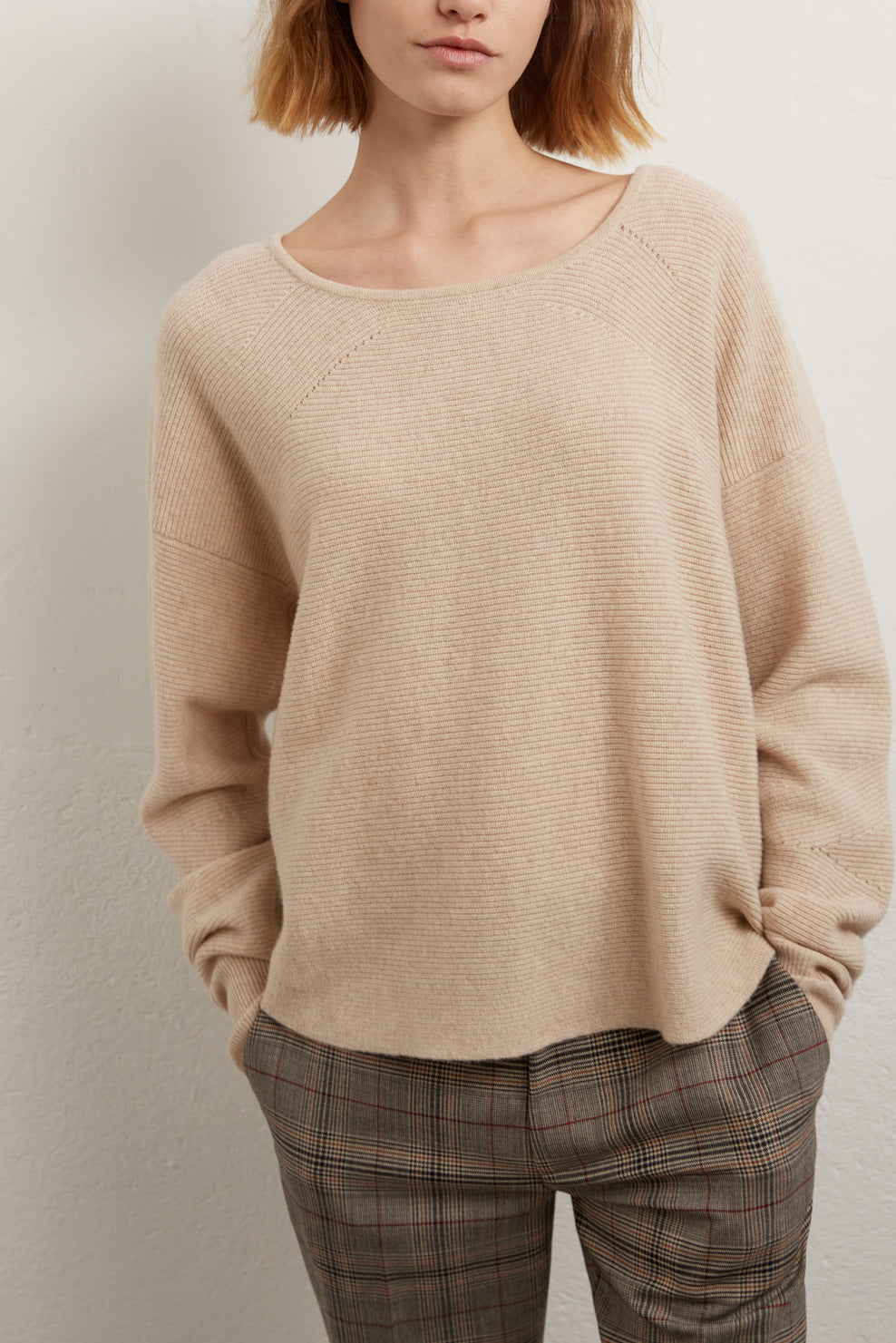Pull oversize en laine ottoman Faume - seconde main