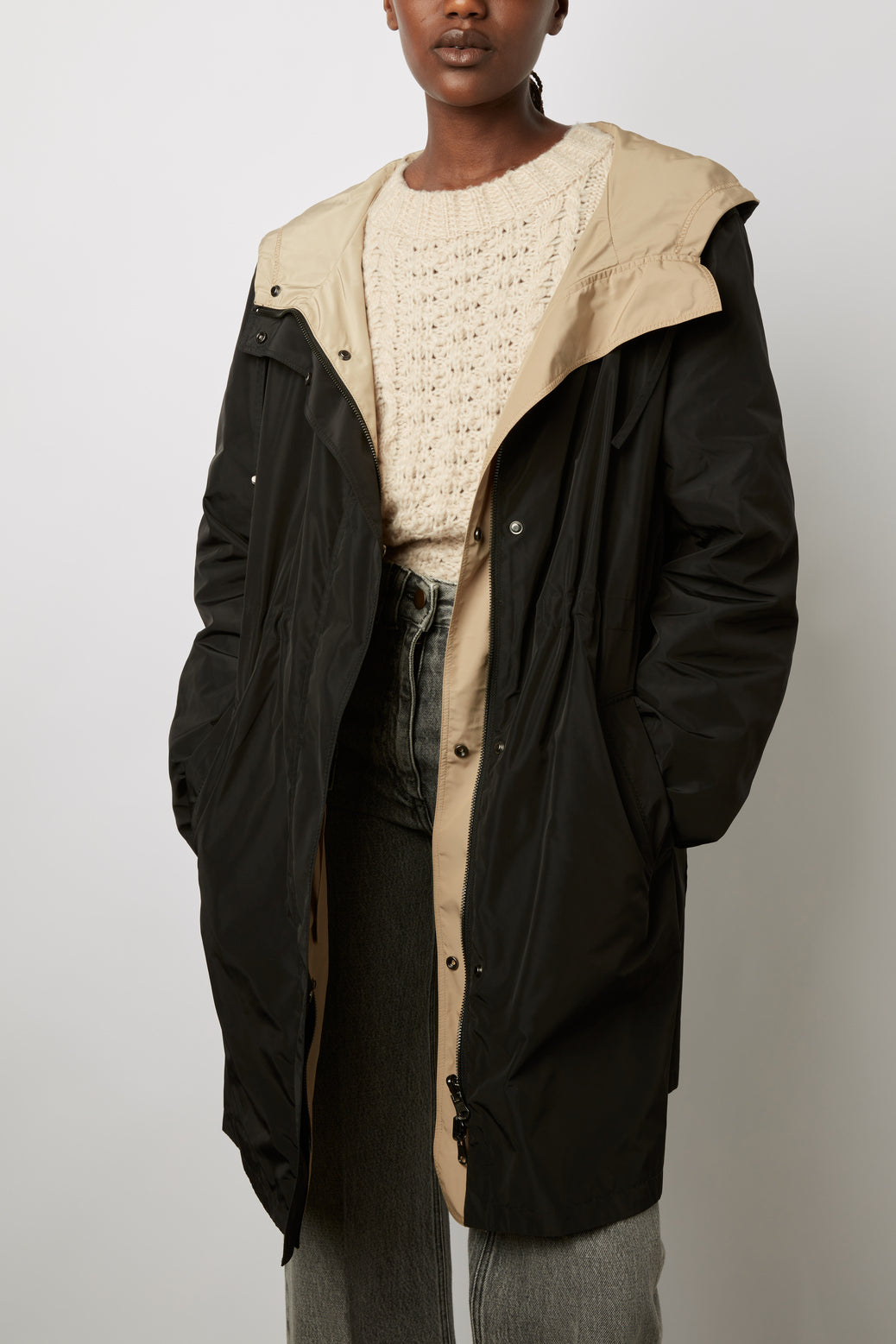 Parka réversible à capuche - SAFIRA Faume - seconde main