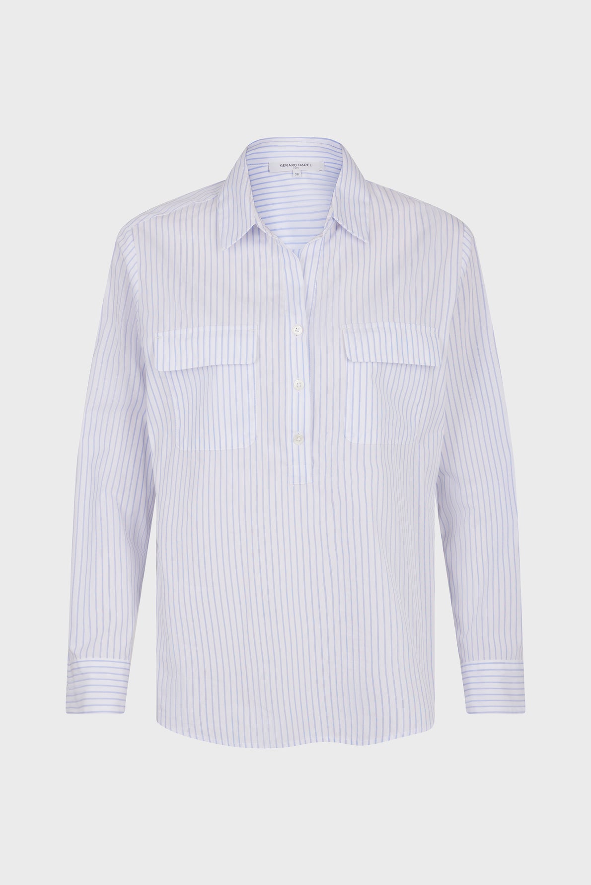 Blouse en popeline rayée - CLEA Faume - seconde main