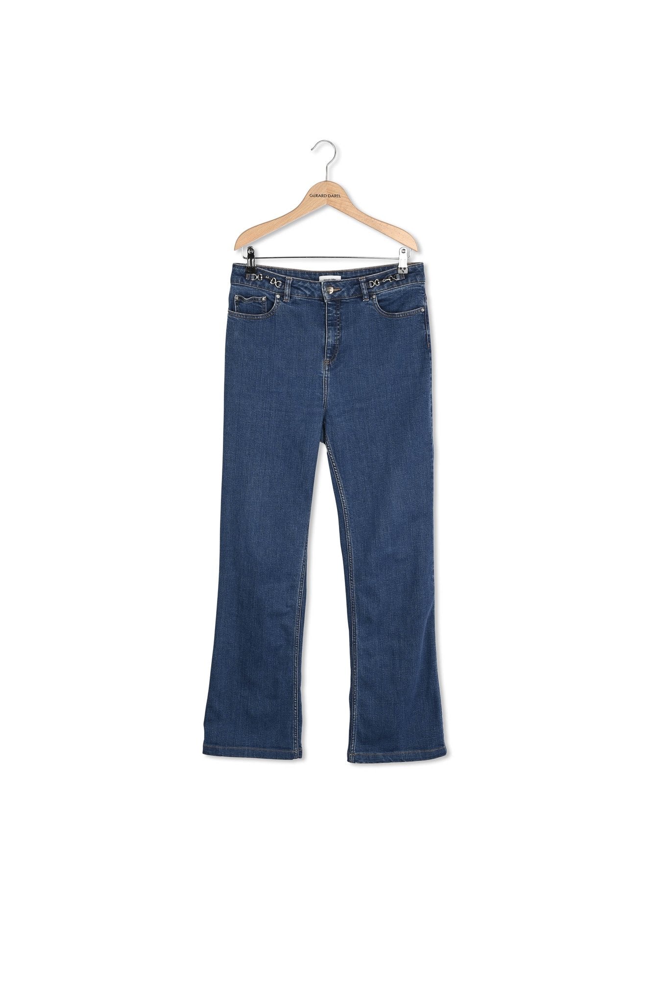 Jean bootcut à boucles dorées - NAIADE Faume - seconde main